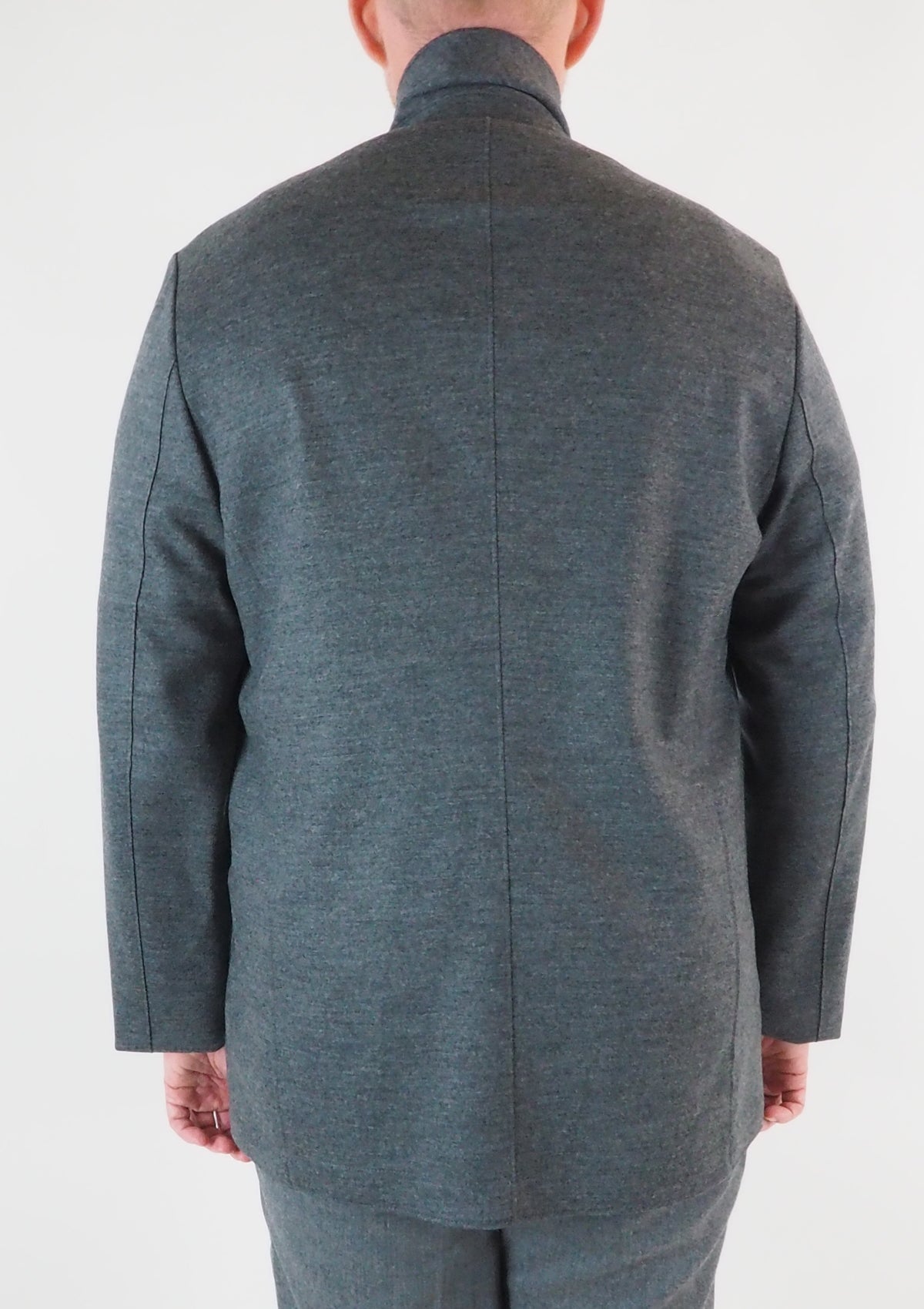 Herren Blazer aus super feiner Merinowolle in Grau Herren Blazer Harris Wharf London 