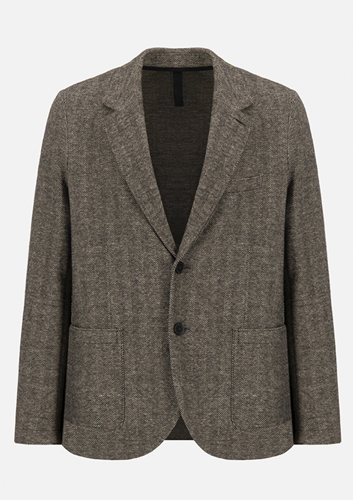 Herren Blazer im Fischgrätenmuster in Beige Herren Blazer Harris Wharf London 