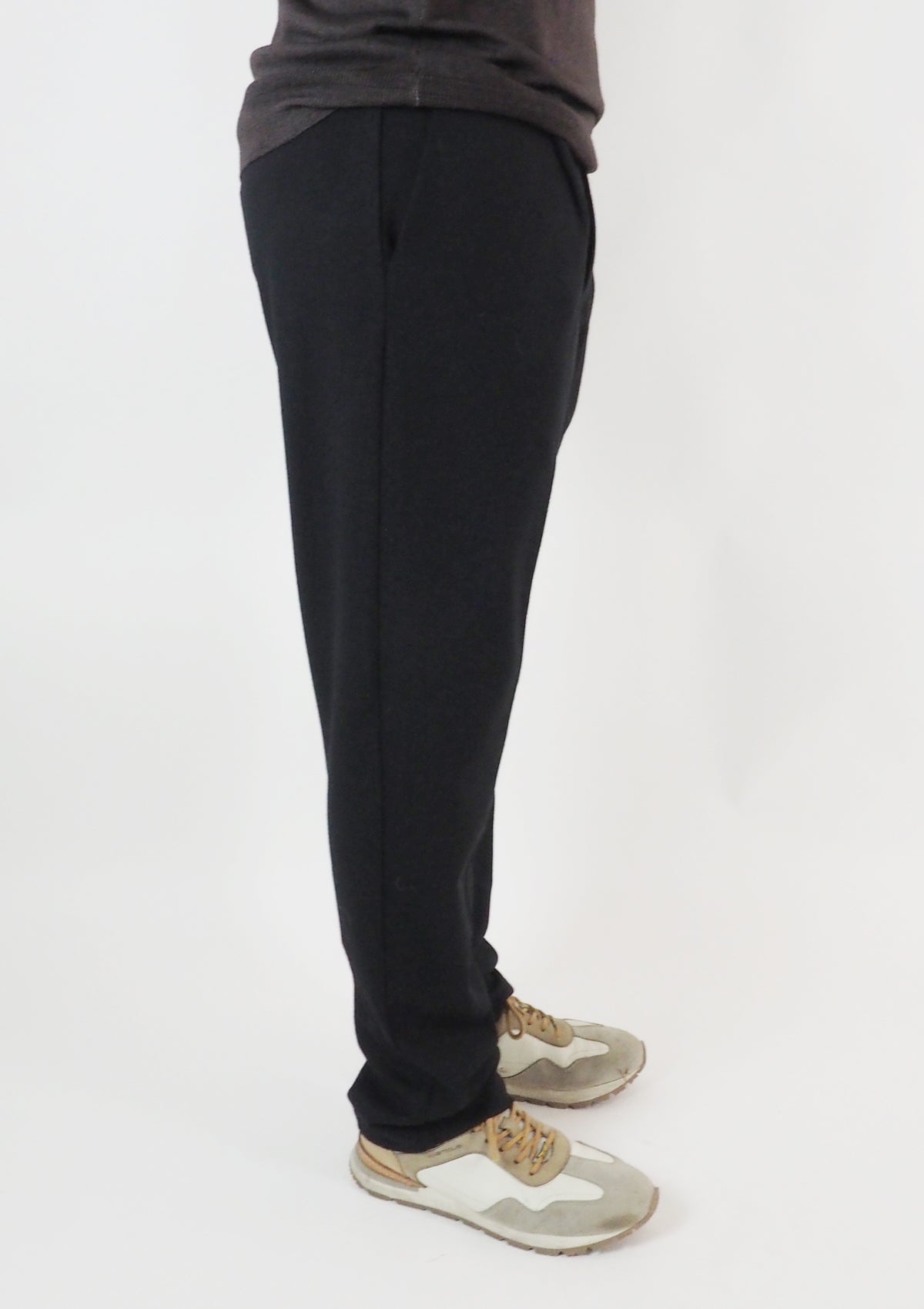 Herren Faltenhose in Schwarz Herren Hose Psophia 