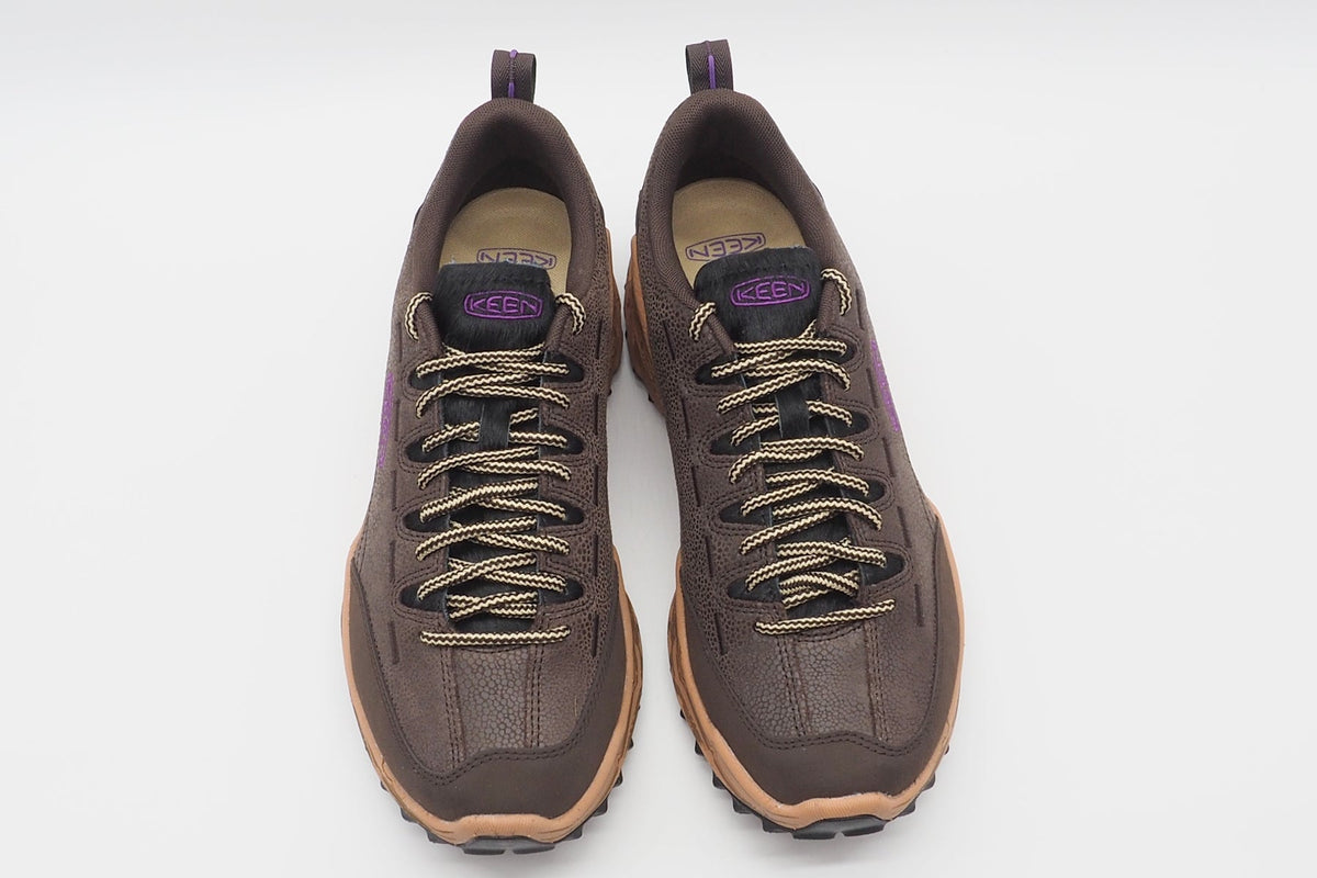 Herren Outdoor Sneaker aus Leder in Braun mit Profilsohle - Jasper Zionic Herren Sneaker Keen 