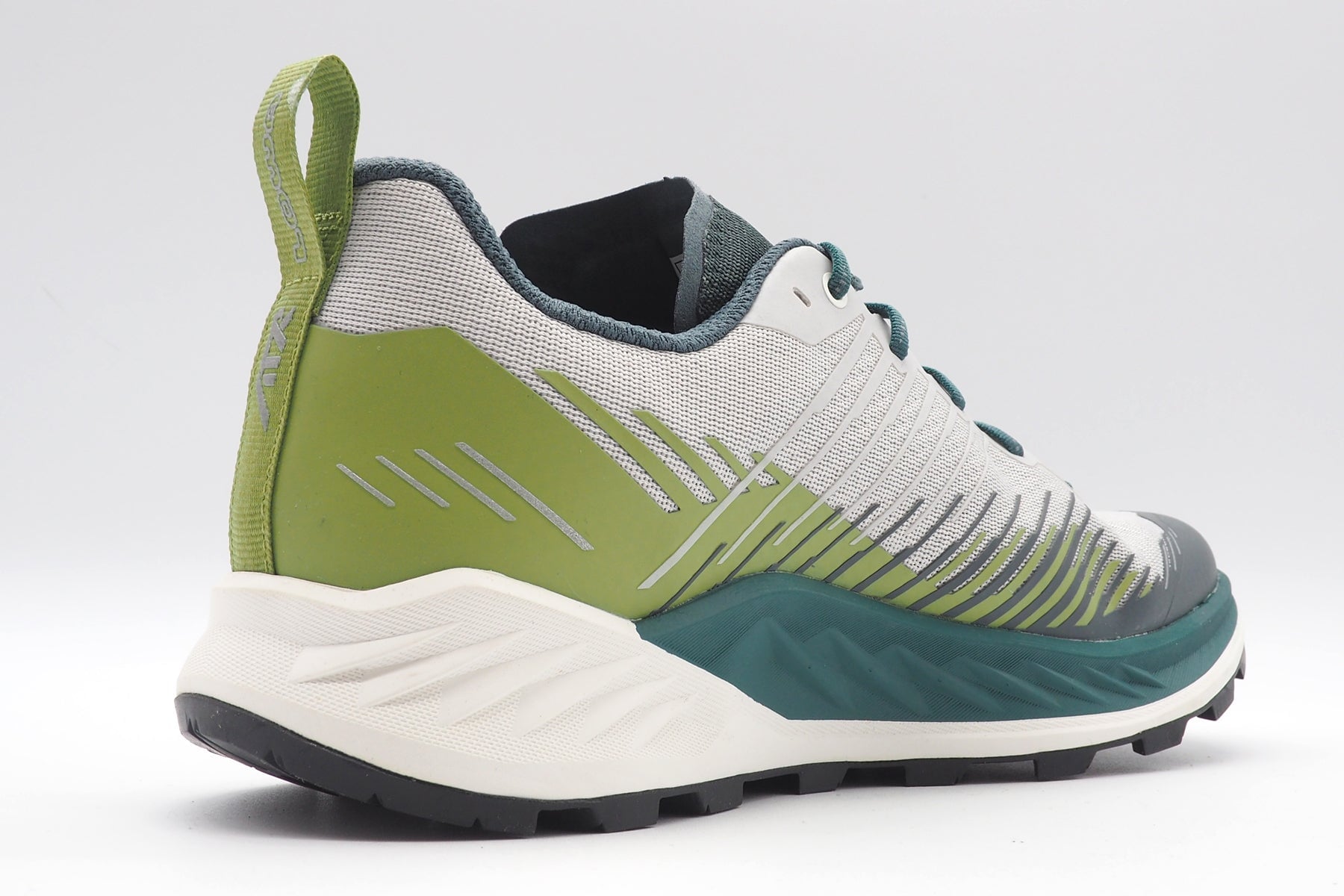 Herren Outdoor Sneaker aus technischem Obermaterial - Weiß & Grün - Amplux Herrem Sneaker Lowa 