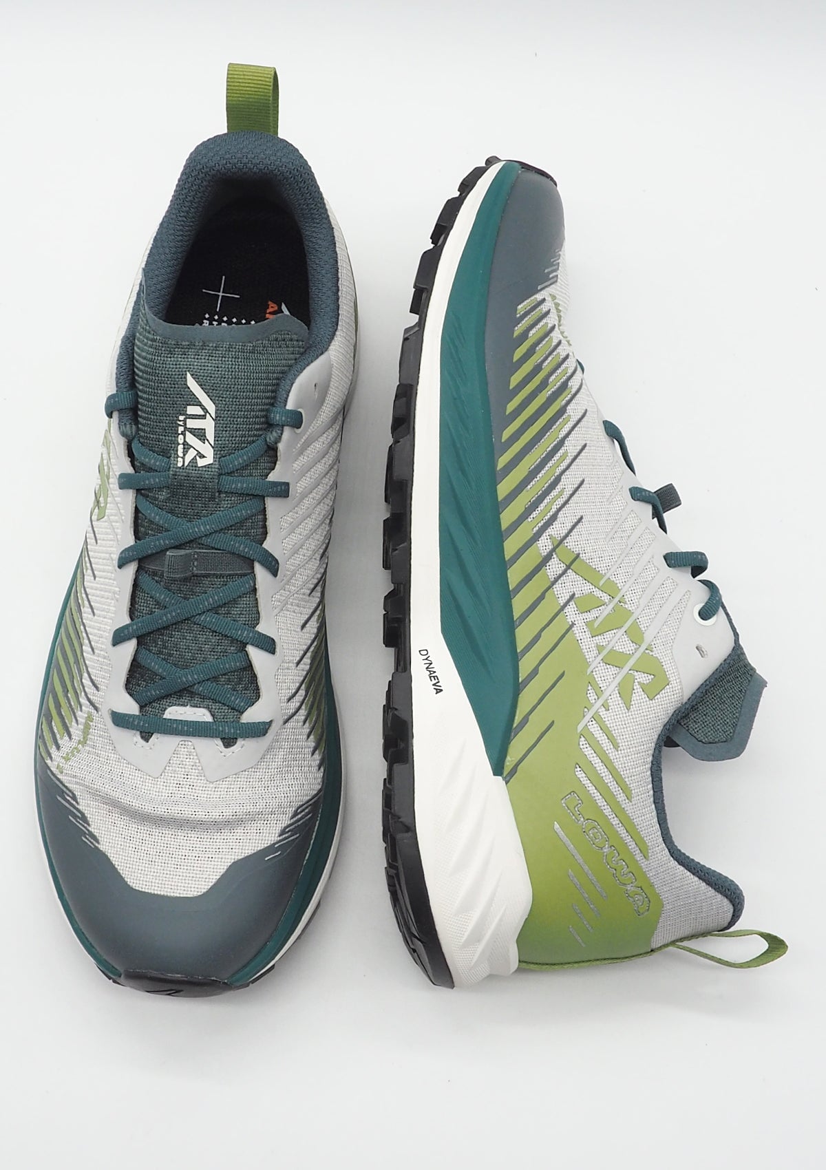 Herren Outdoor Sneaker aus technischem Obermaterial - Weiß & Grün - Amplux Herrem Sneaker Lowa 