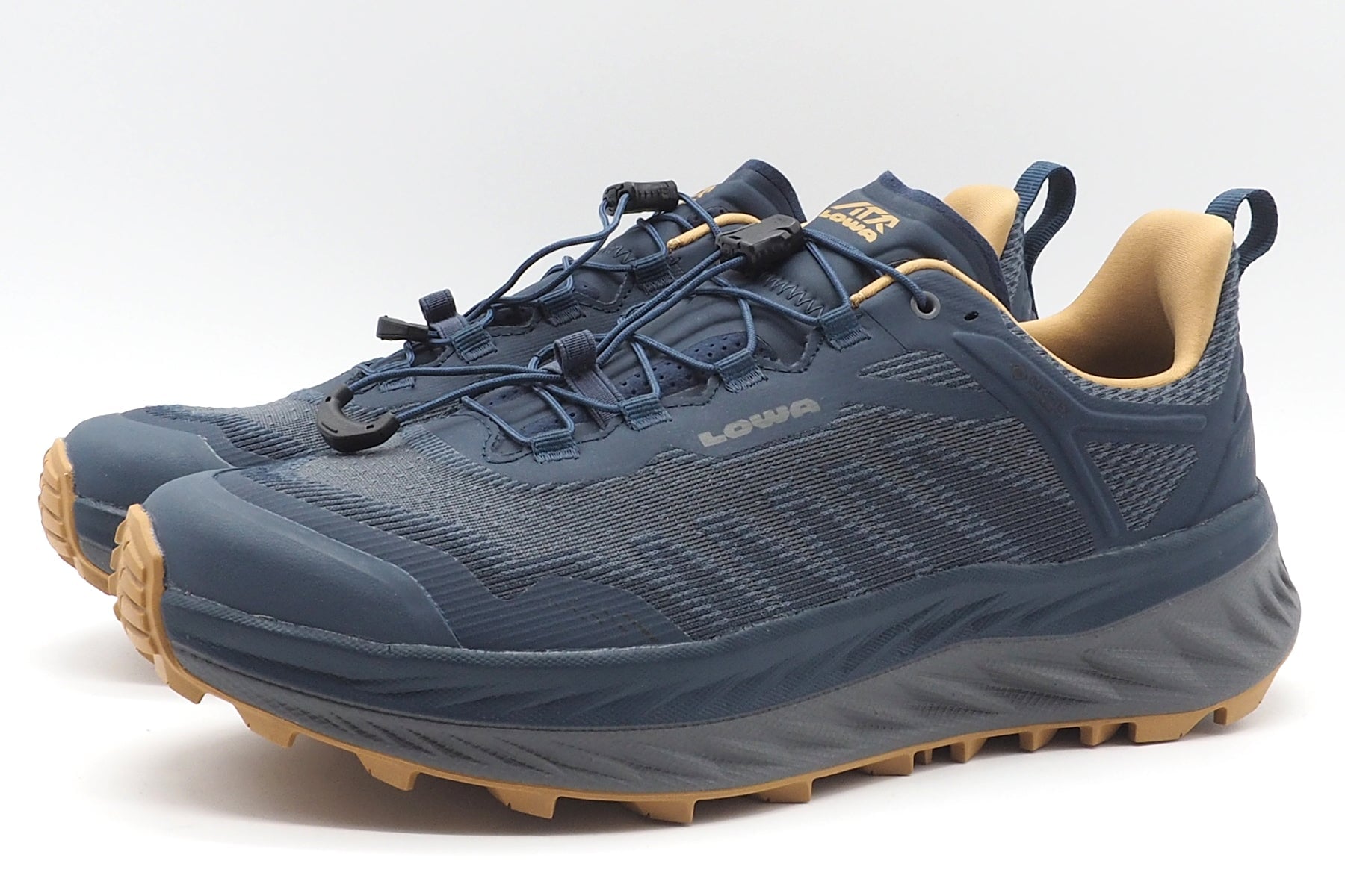 Herren Outdoor Sneaker mit wasserdichter Goretex-Membrane in Blau Herrem Sneaker Lowa 