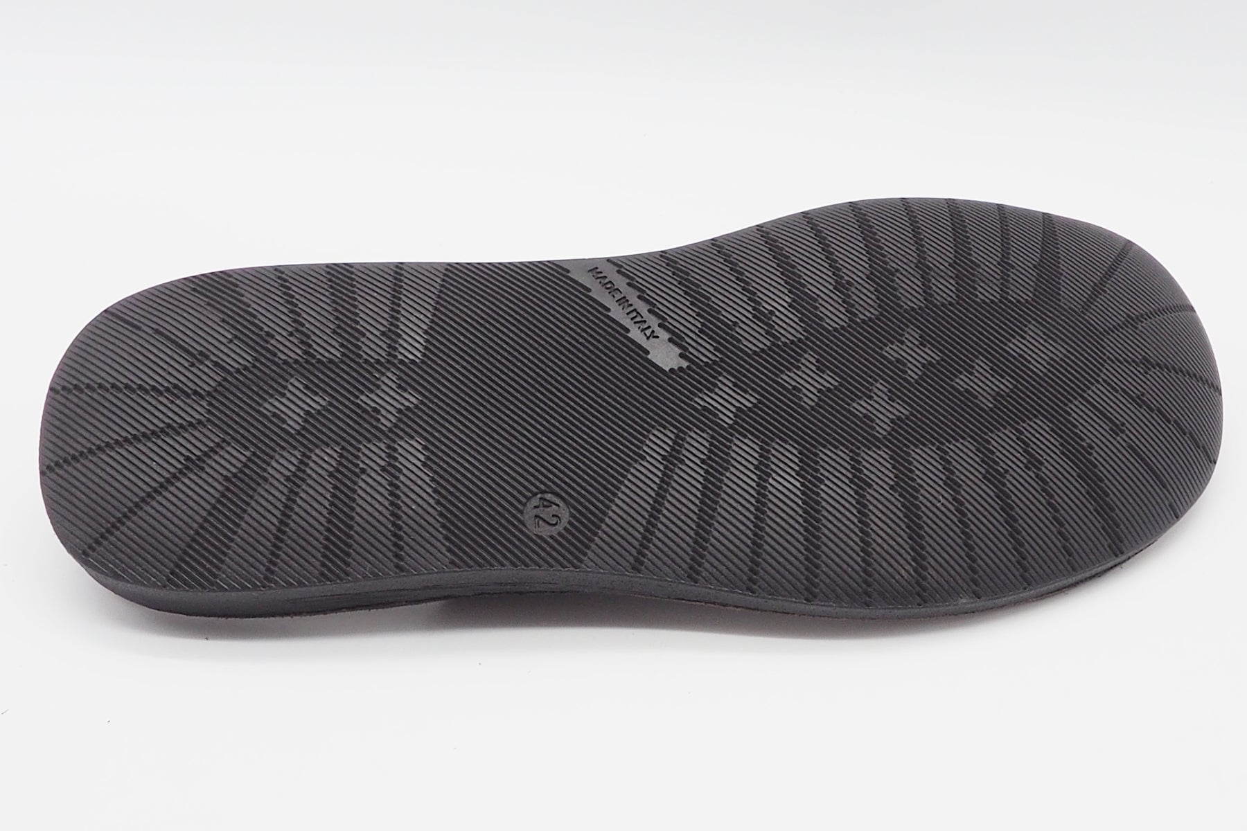 Herren Pantolette mit Zehentrenner aus Leder in Rotbraun - Handgemacht Herren Sommer Schuhe Brador 