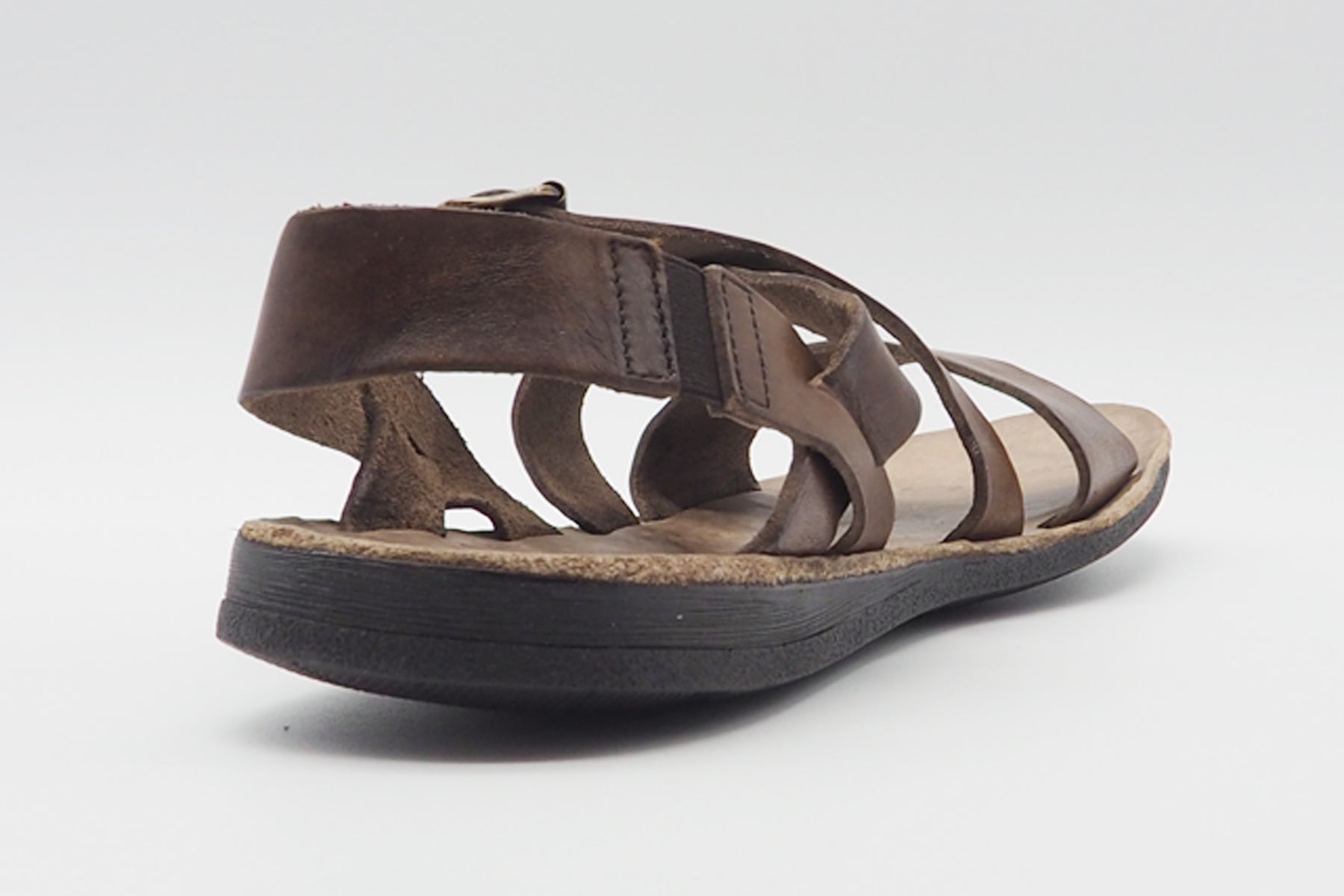 Herren Sandale aus Leder in Braun Herren Sandalen Brador 