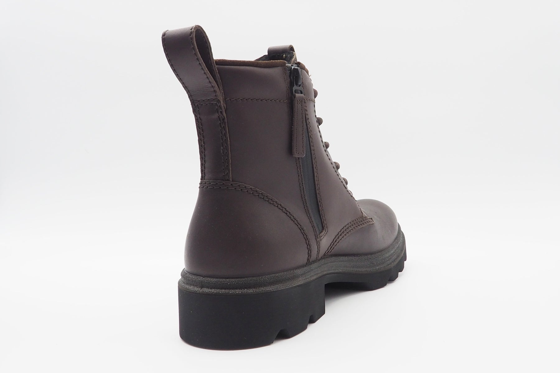 Herren Scnürboots aus Leder in Braun Herren Stiefeletten Ecco 