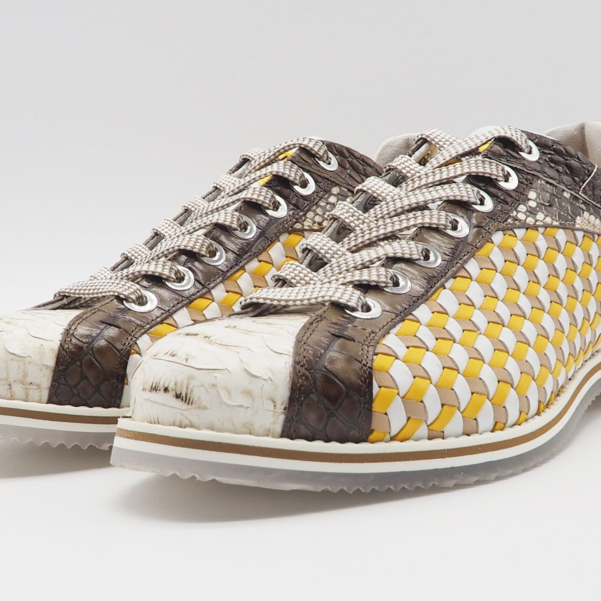 Geflochtene Schuhe Geflochtene Herren Slipper Modische