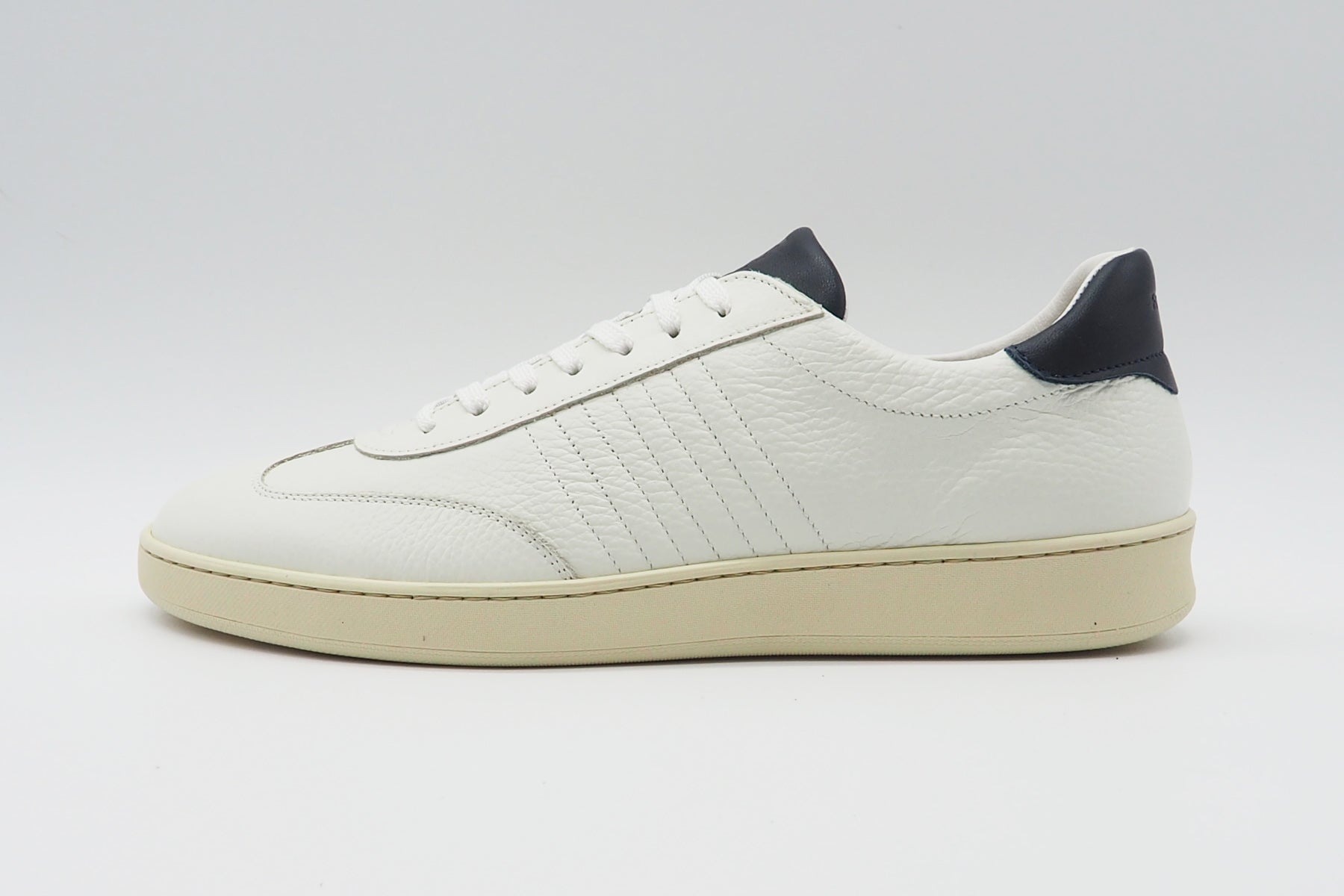 Herren Sneaker aus Glattleder in Offwhite Herren Sneaker Frau Verona 