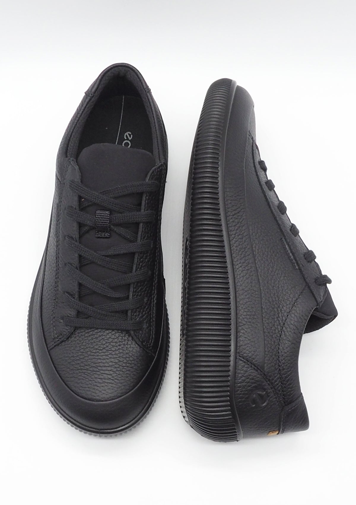 Herren Sneaker aus Glattleder in Schwarz - Soft Zero Herren Sneaker Ecco 