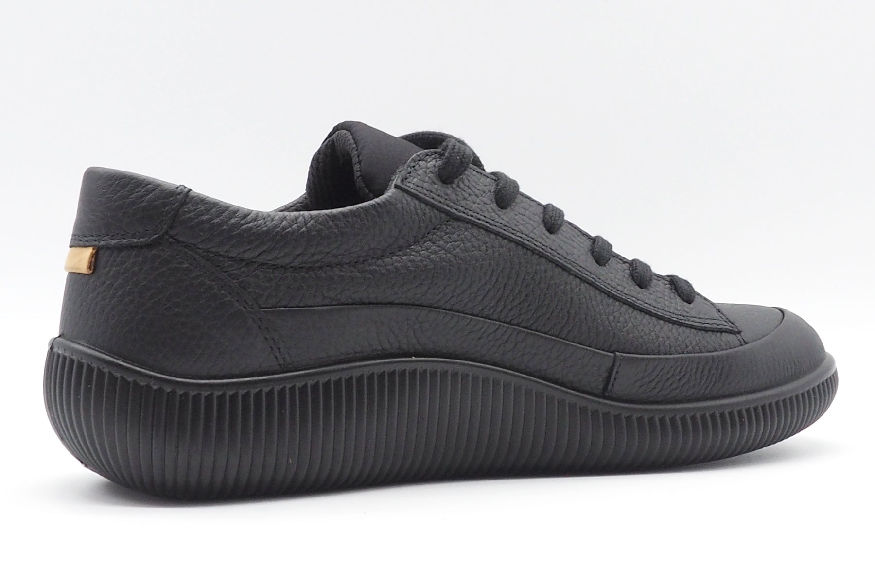 Herren Sneaker aus Glattleder in Schwarz - Soft Zero Herren Sneaker Ecco 
