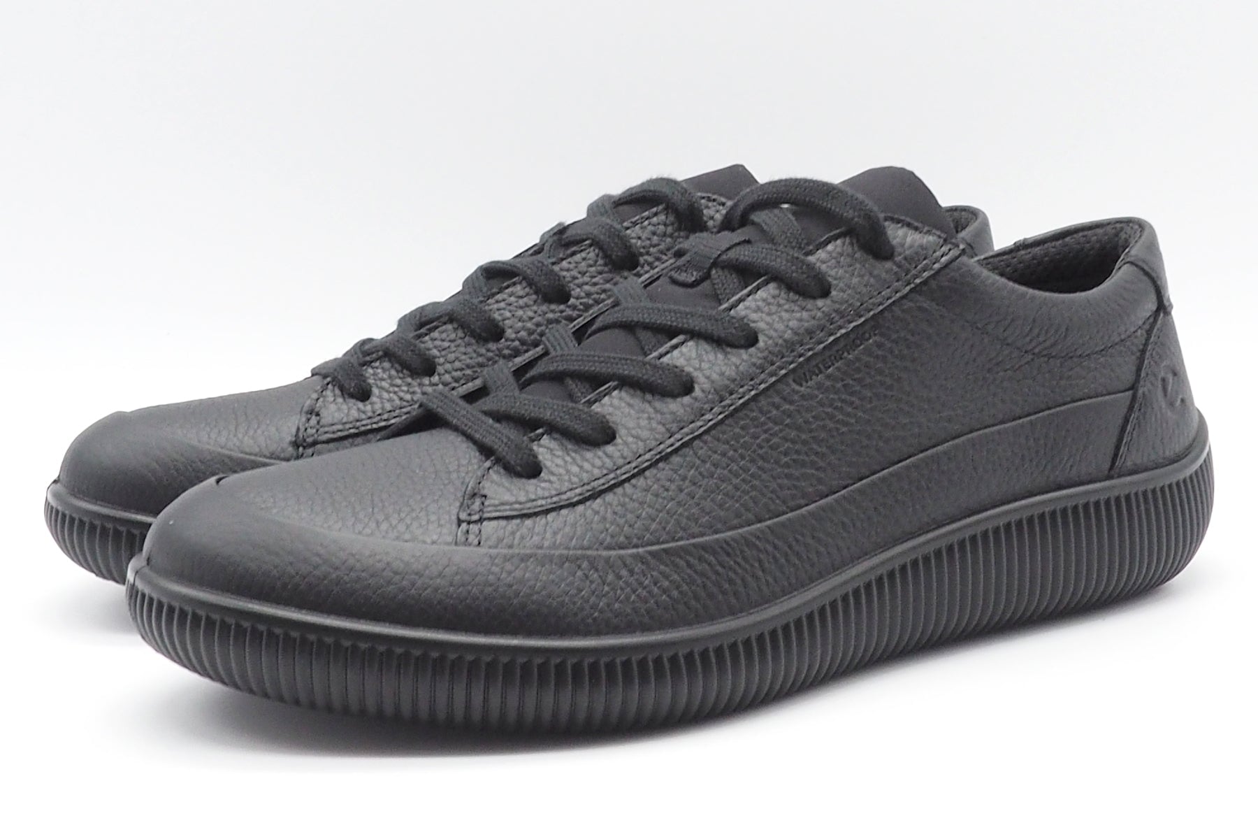 Herren Sneaker aus Glattleder in Schwarz - Soft Zero Herren Sneaker Ecco 