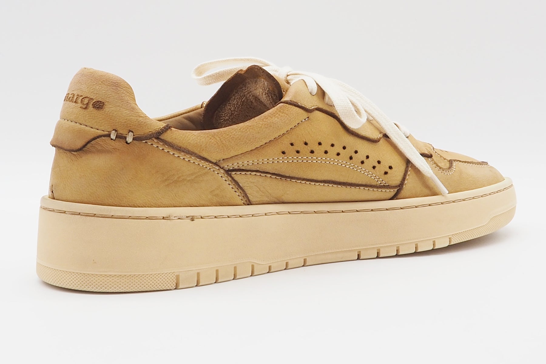 Herren Sneaker aus Hirschleder in Caramel - JANNIK Herren Sneaker Lemargo 
