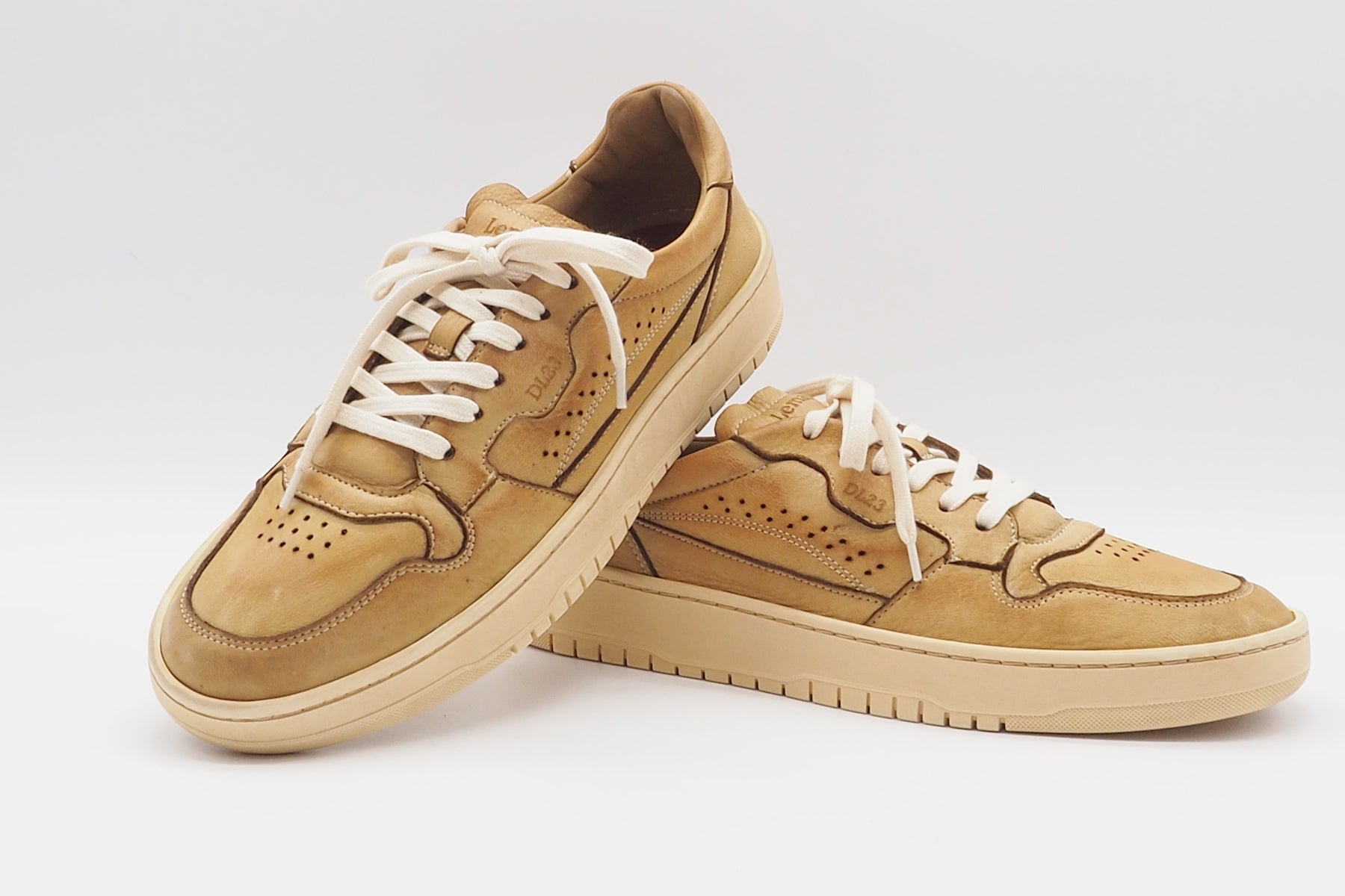 Herren Sneaker aus Hirschleder in Caramel - JANNIK Herren Sneaker Lemargo 