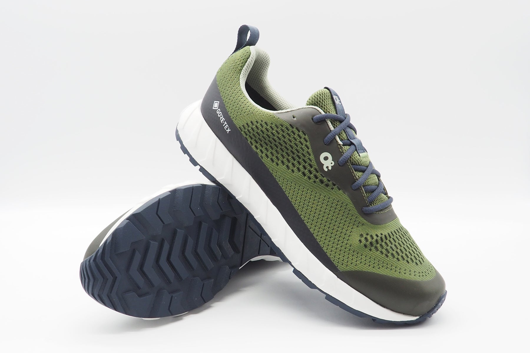 Herren Sneaker aus Mesh in Olive & Anthrazit - Wasserdicht - Gore-Tex Herren Sneaker Zero C Shoes 