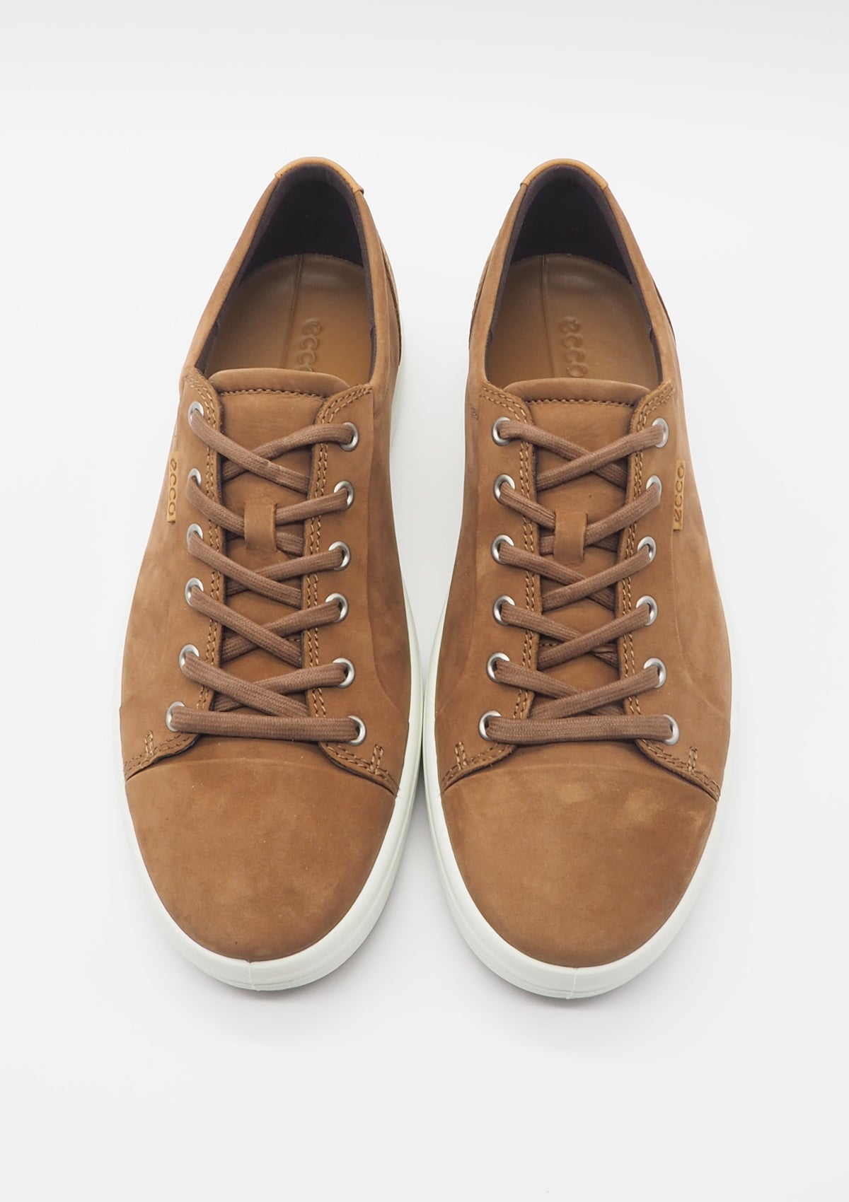 Herren Sneaker aus Nubukleder in Camel - Soft 7 Herren Sneaker Ecco 