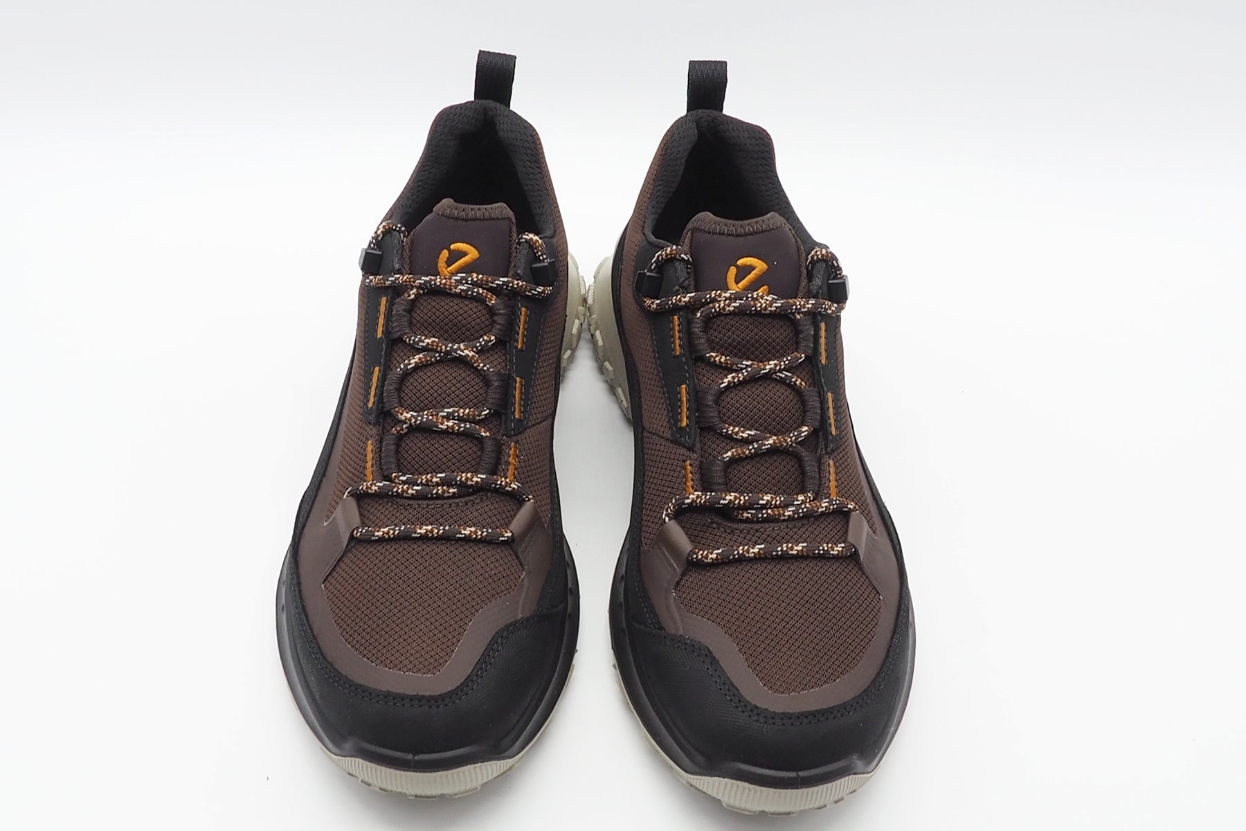 Herren Sneaker aus Textil in Dunkelbraun/Schwarz mit Michelinsohle Herren Sneaker Ecco 