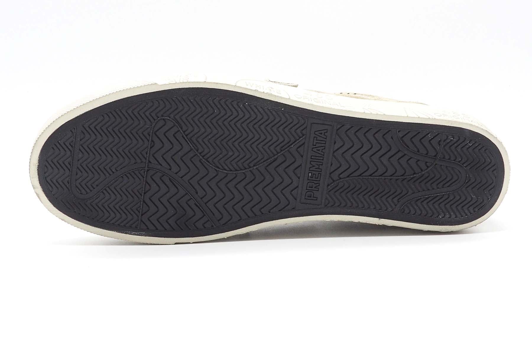 Herren Sneaker aus Veloursleder Beige im Vitagelook - Steven Herren Sneaker Premiata 