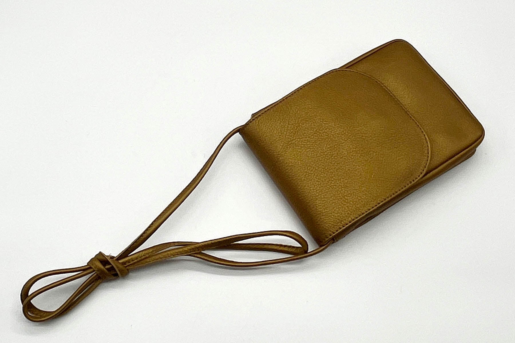 Kleine Crossbodytasche aus Metallic Leder in Gold Taschen Crossbody & Schultertaschen Arche 