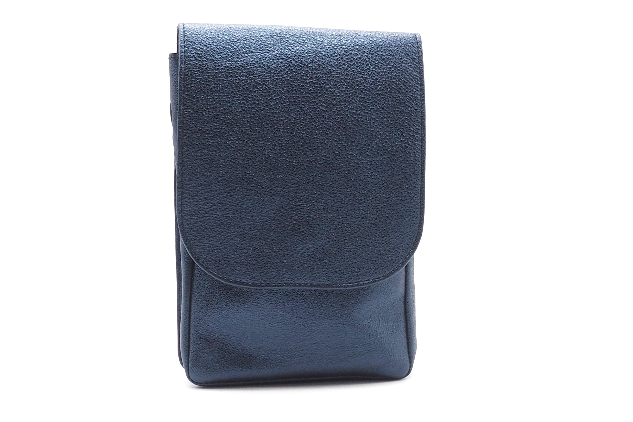 Lässige Crossbodytasche aus Metallicleder in Mitternachtsblau - Adily Taschen Crossbody & Schultertaschen Arche 