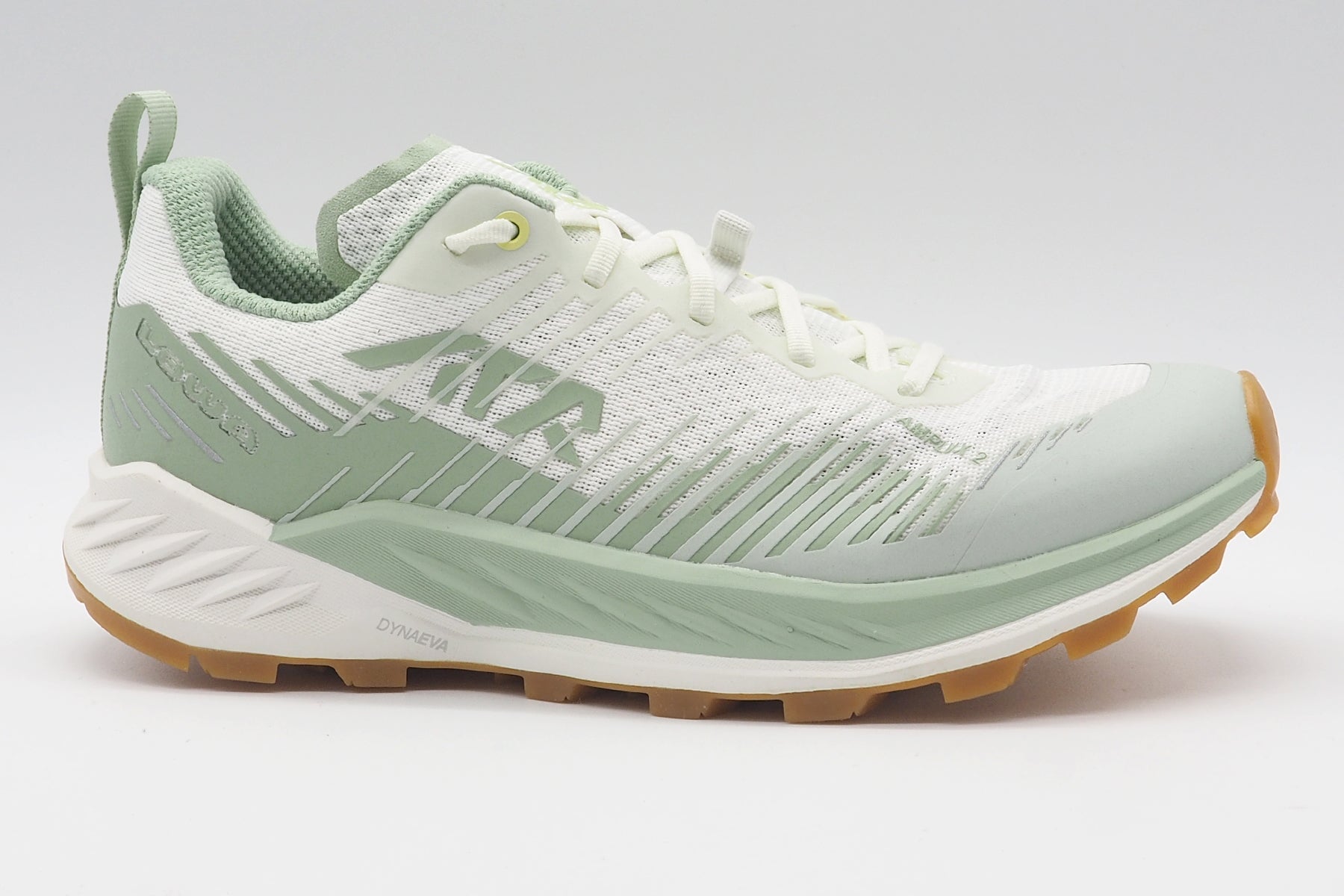 Leichter Damen Outdoor Sneaker in Weiß & Grün - AMPLUX Damen Sneaker Lowa 