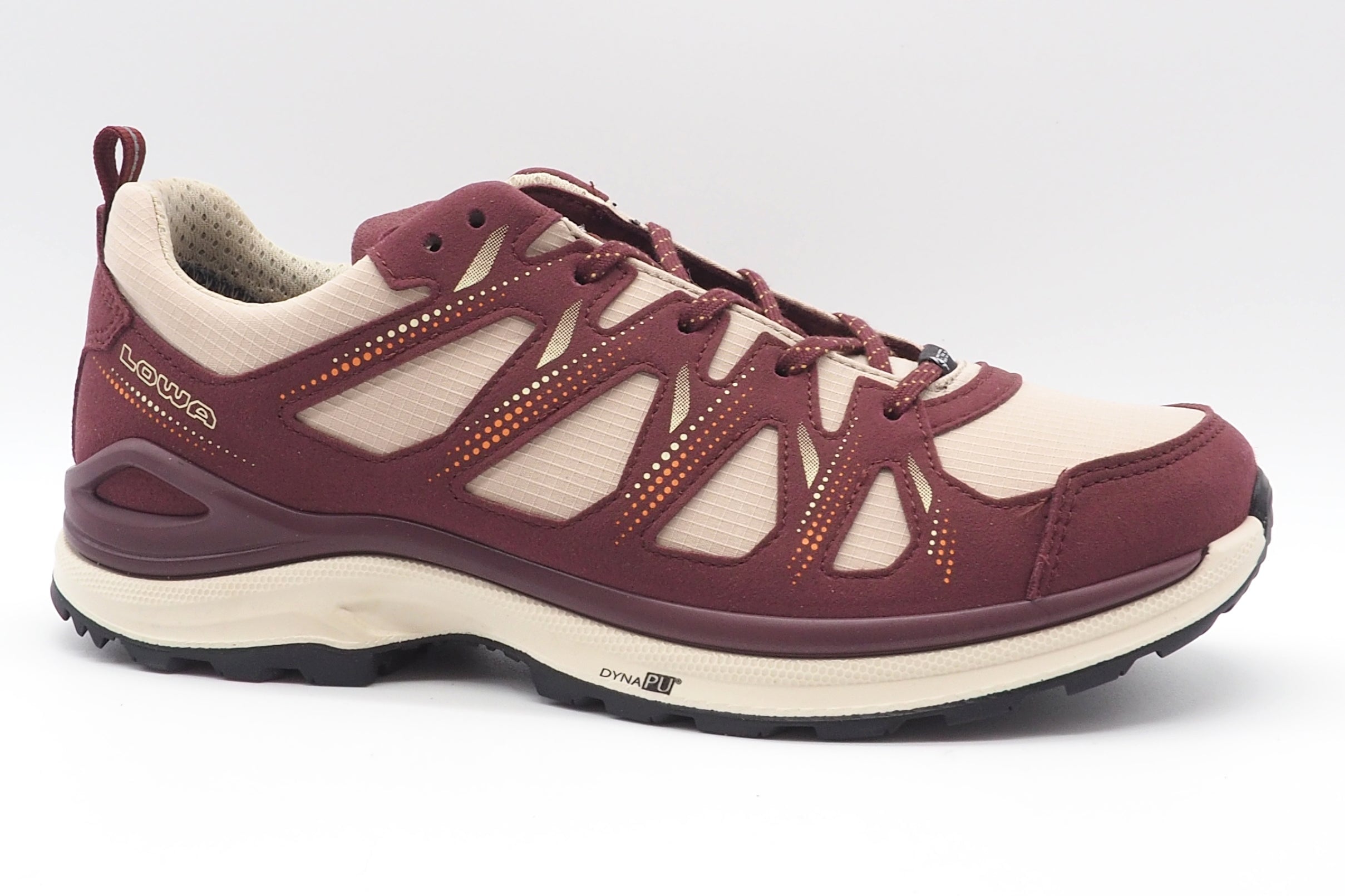 Leichter Damen Outdoor Sneaker - wasserdicht - in Bordeaux - INNOX EVO II Damen Sneaker Lowa 
