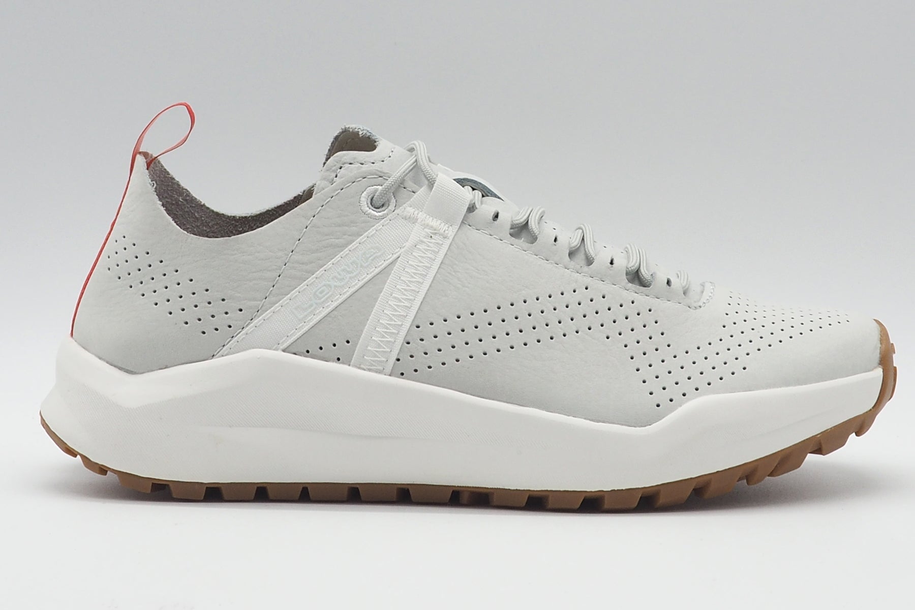 Softer Damen Outdoor Sneaker aus hellem ungefärbtem Leder - Kaloya LT Damen Sneaker Lowa 