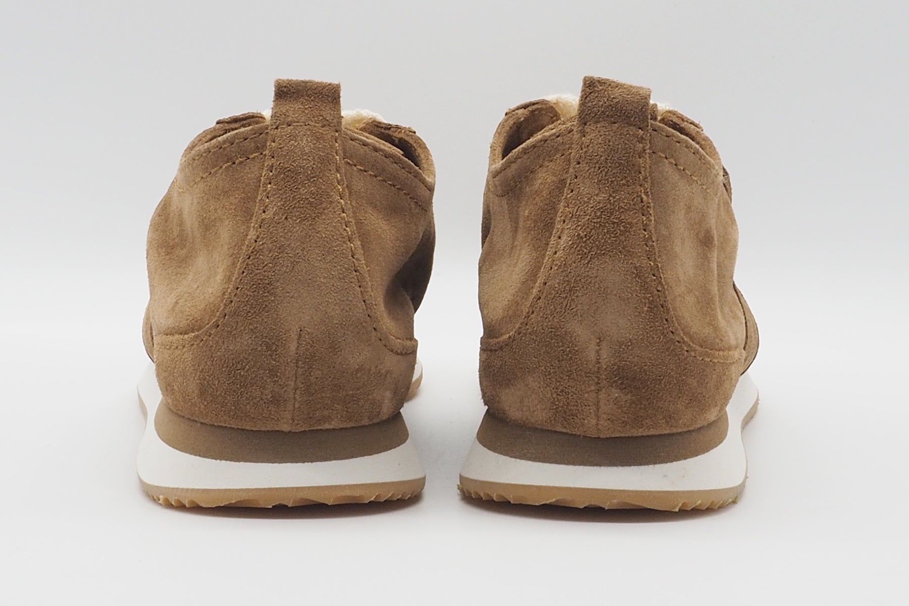 Softer Damen Sneaker aus Veloursleder in Braun mit weicher Sohle Damen Sneaker Kennel & Schmenger 