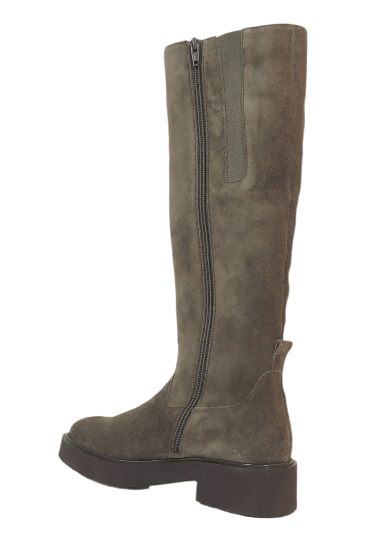 Sportlicher Damenstiefel aus Velours in Tope Damen Stiefel Gabor 