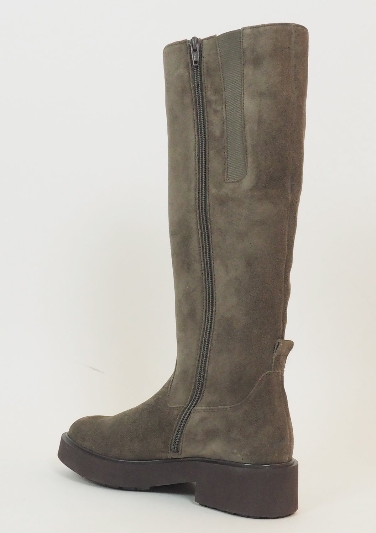 Sportlicher Damenstiefel aus Velours in Tope Damen Stiefel Gabor 