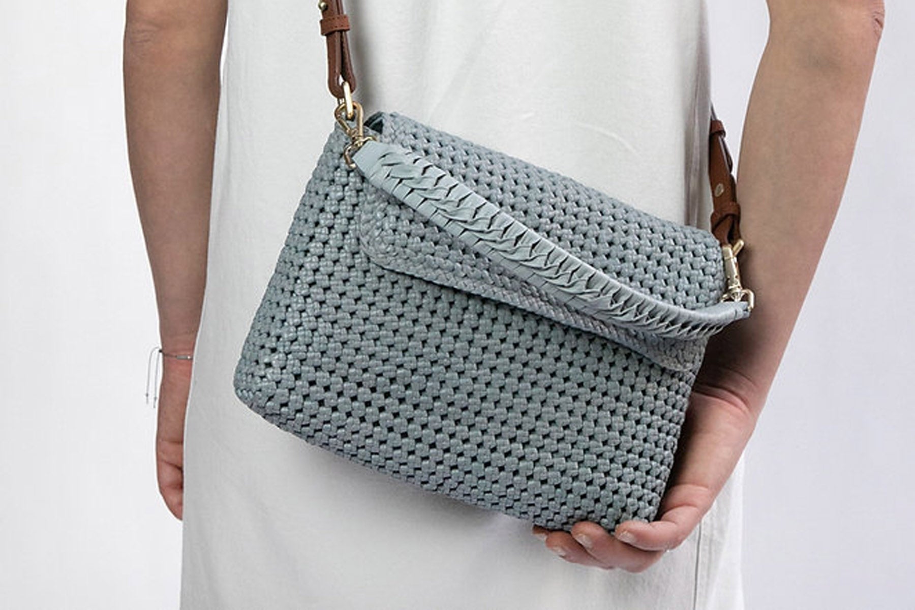 Stilvolle Cross Body Tasche Ebenbild