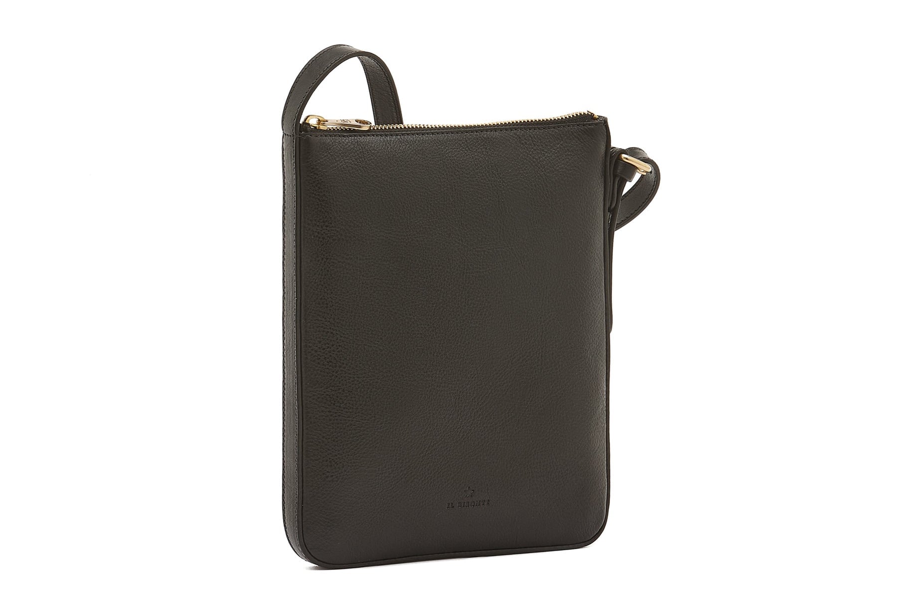 Crossbody-Tasche aus Leder in Schwarz - BCR344 Taschen Crossbody & Schultertaschen Il Bisonte 