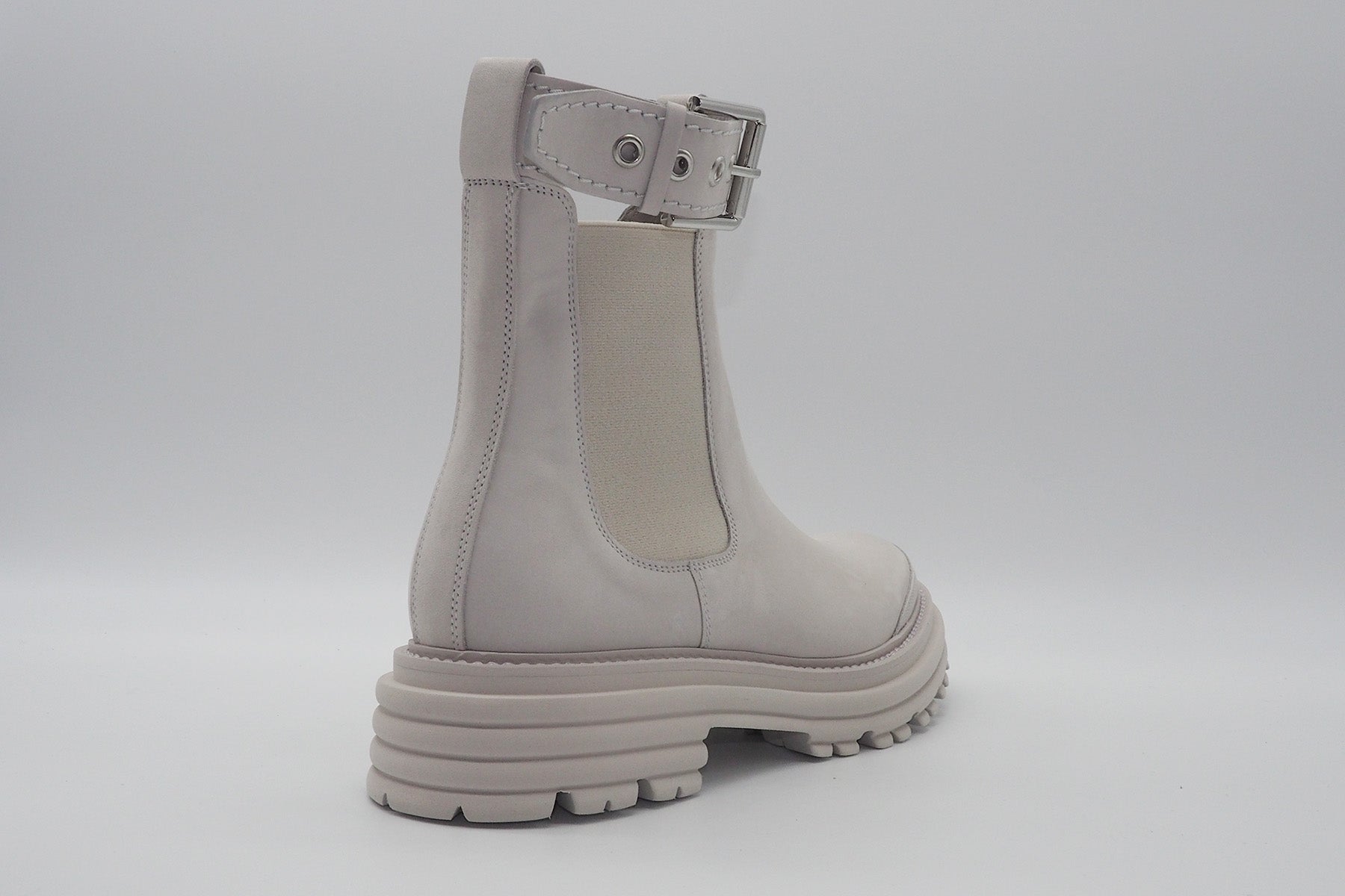 Damen Chelsea-Boots aus Nubukleder in Sand Damen Boots & Booties Kennel & Schmenger