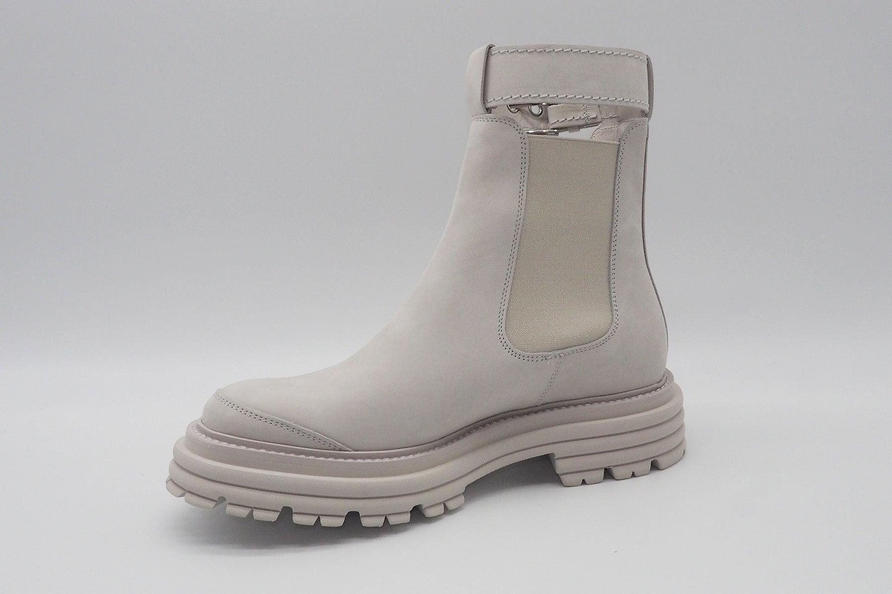 Damen Chelsea-Boots aus Nubukleder in Sand Damen Boots & Booties Kennel & Schmenger