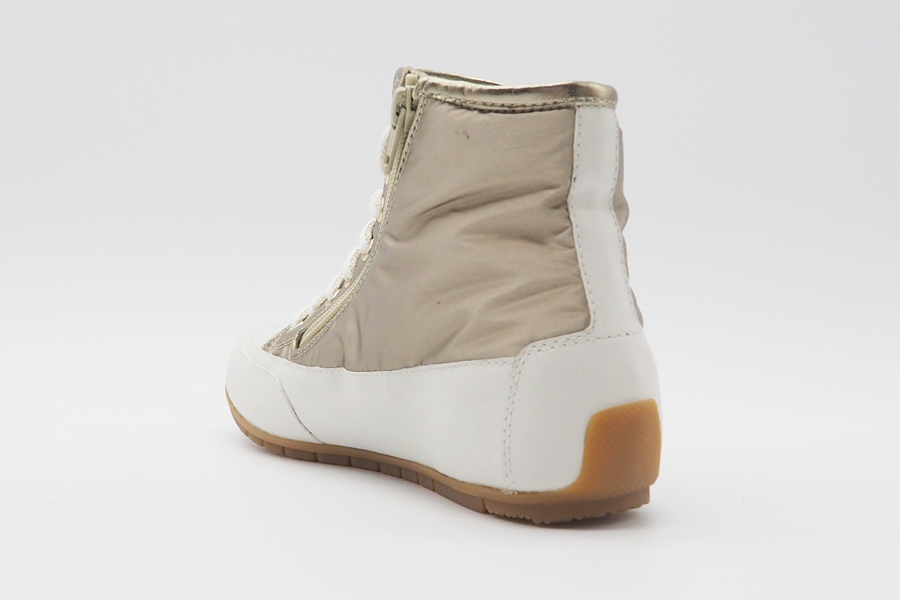 Damen Hightop-Sneaker aus Nylon in Metallic Damen Sneaker Candice Cooper