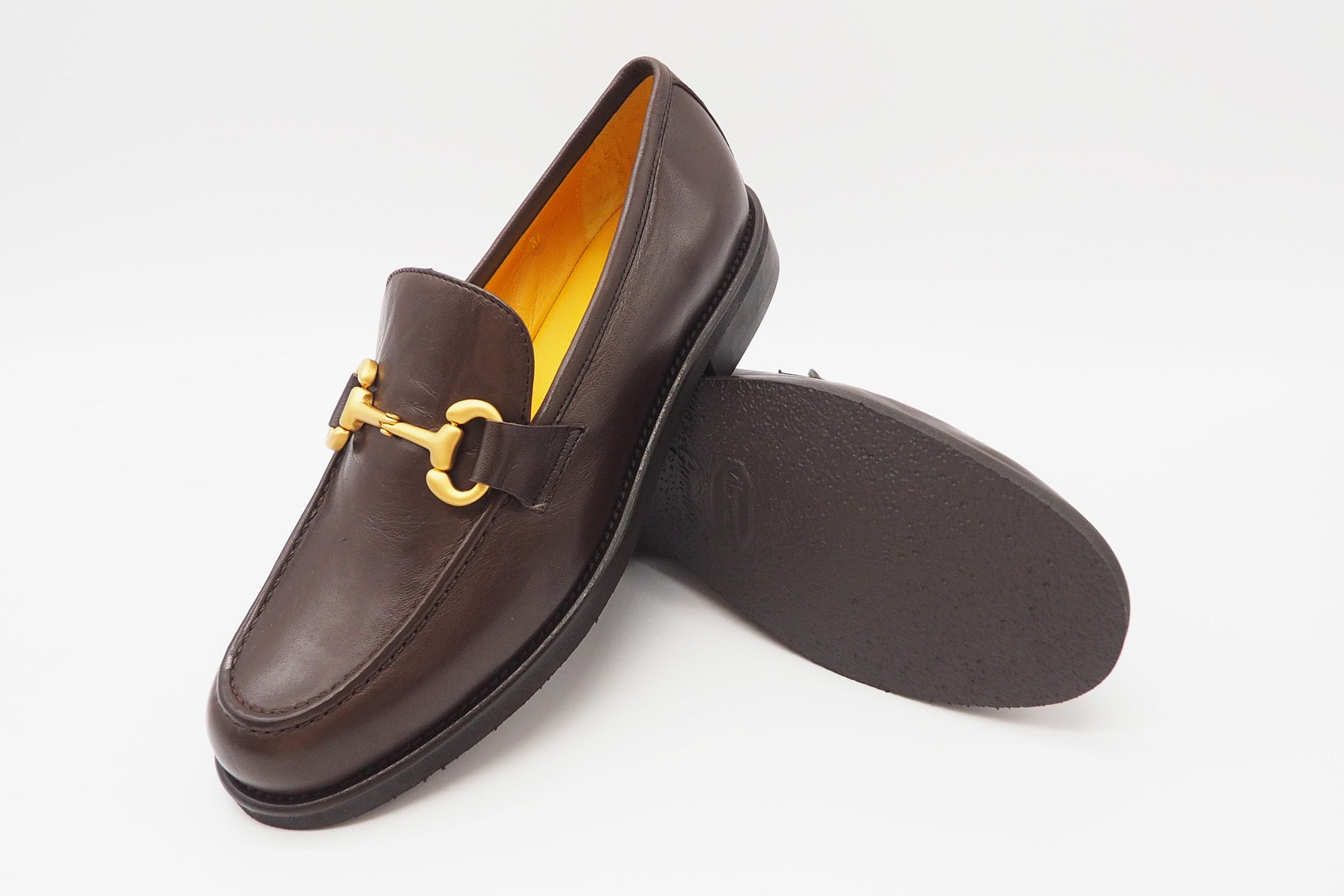 Damen Loafer aus Glattleder in Schokobraun Damen Loafers & Schnürer Mara Bini