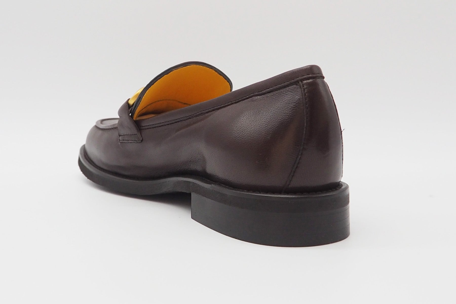 Damen Loafer aus Glattleder in Schokobraun Damen Loafers & Schnürer Mara Bini