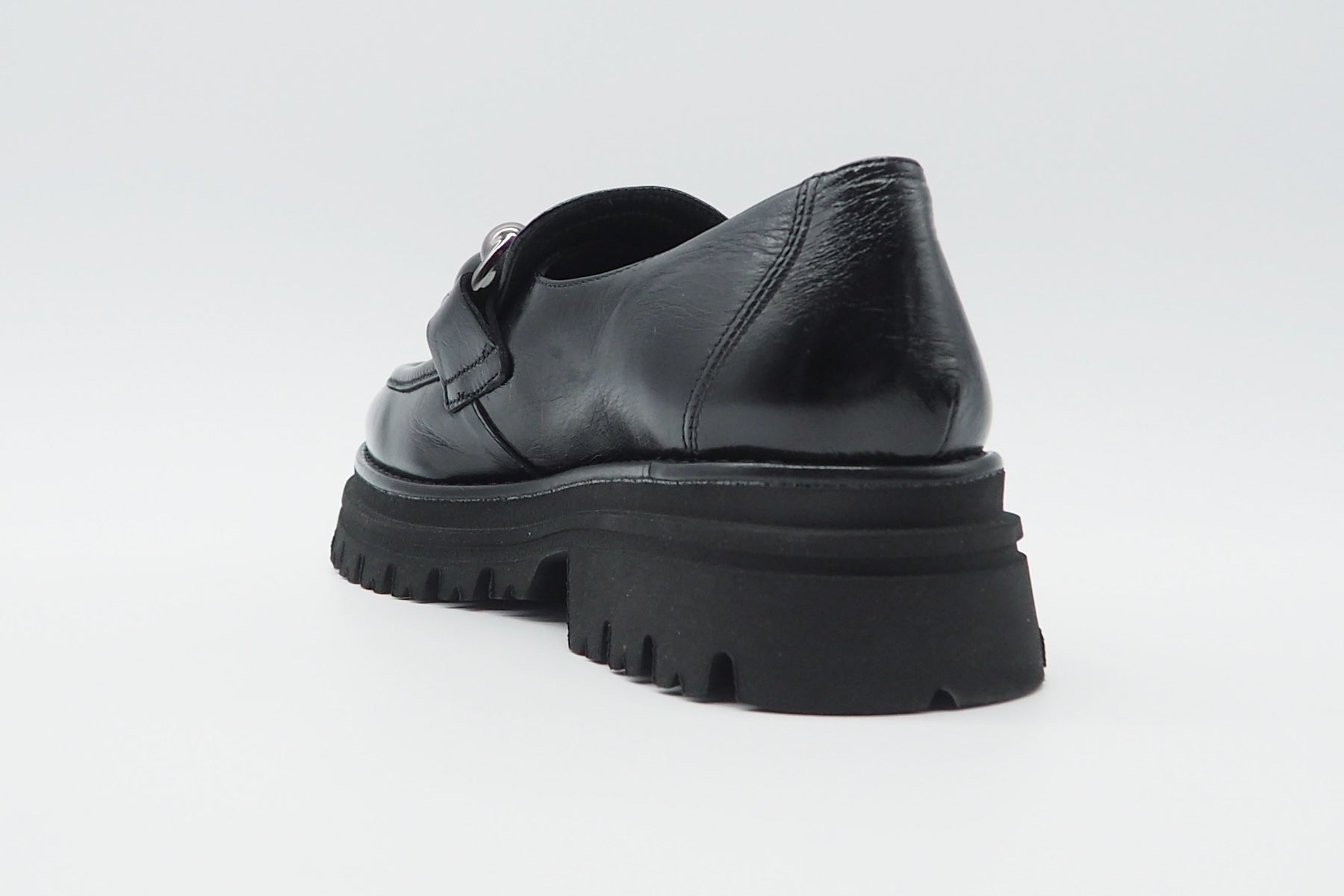 Damen Loafer aus Glattleder in Schwarz - Absatz 3cm Damen Loafers & Schnürer Maripé