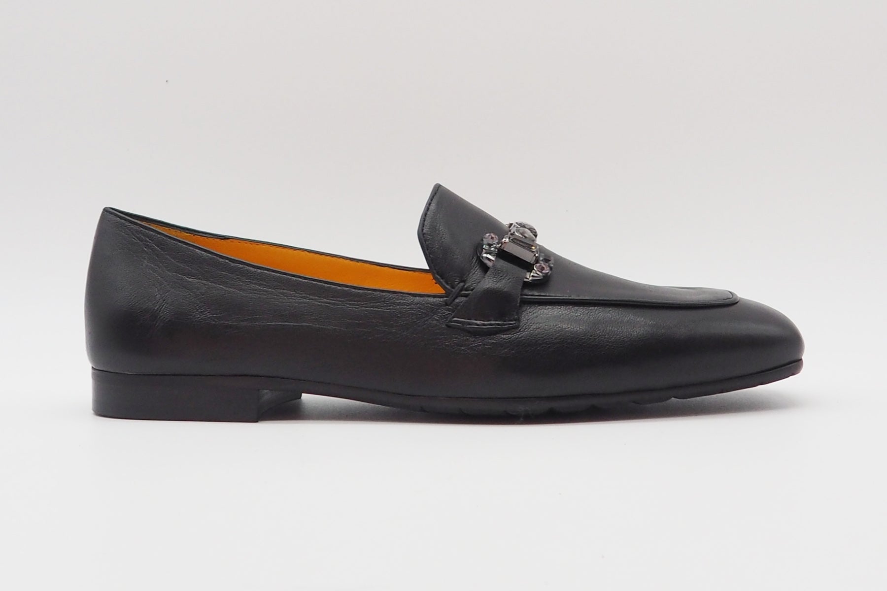 Damen Loafer aus Glattleder in Schwarz mit Trense Damen Loafers & Schnürer Mara Bini 
