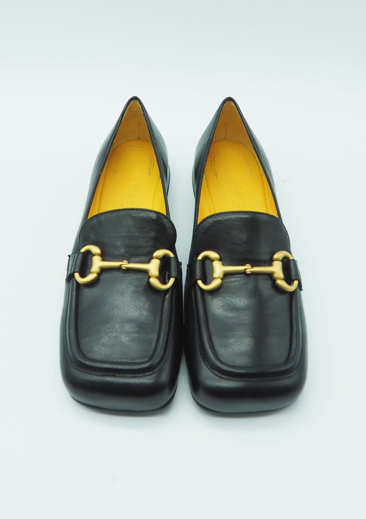 Damen Loafer aus Leder in Schwarz Damen Loafers & Schnürer Mara Bini