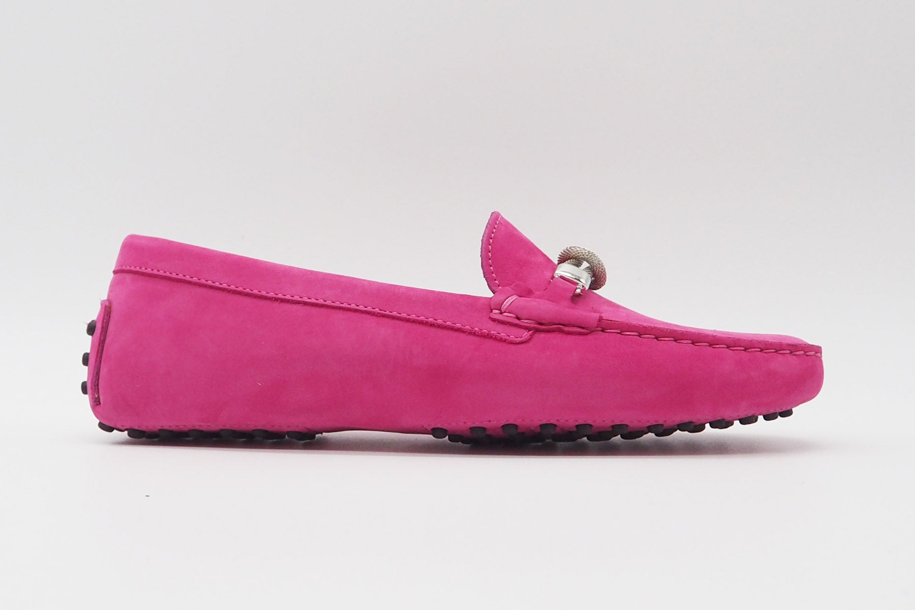 Damen Loafer aus Nubukleder in Pink Damen Loafers & Schnürer Conte V