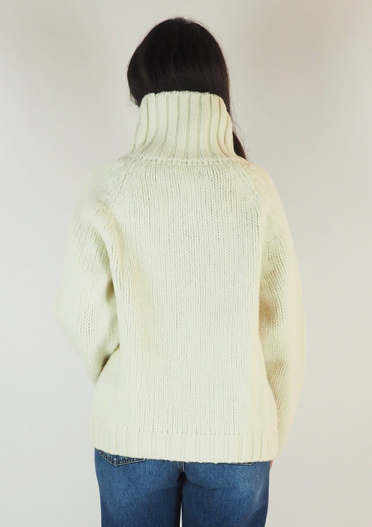 Damen Pullover aus Wolle in Creme - Estela Damen Pullover Mary's 