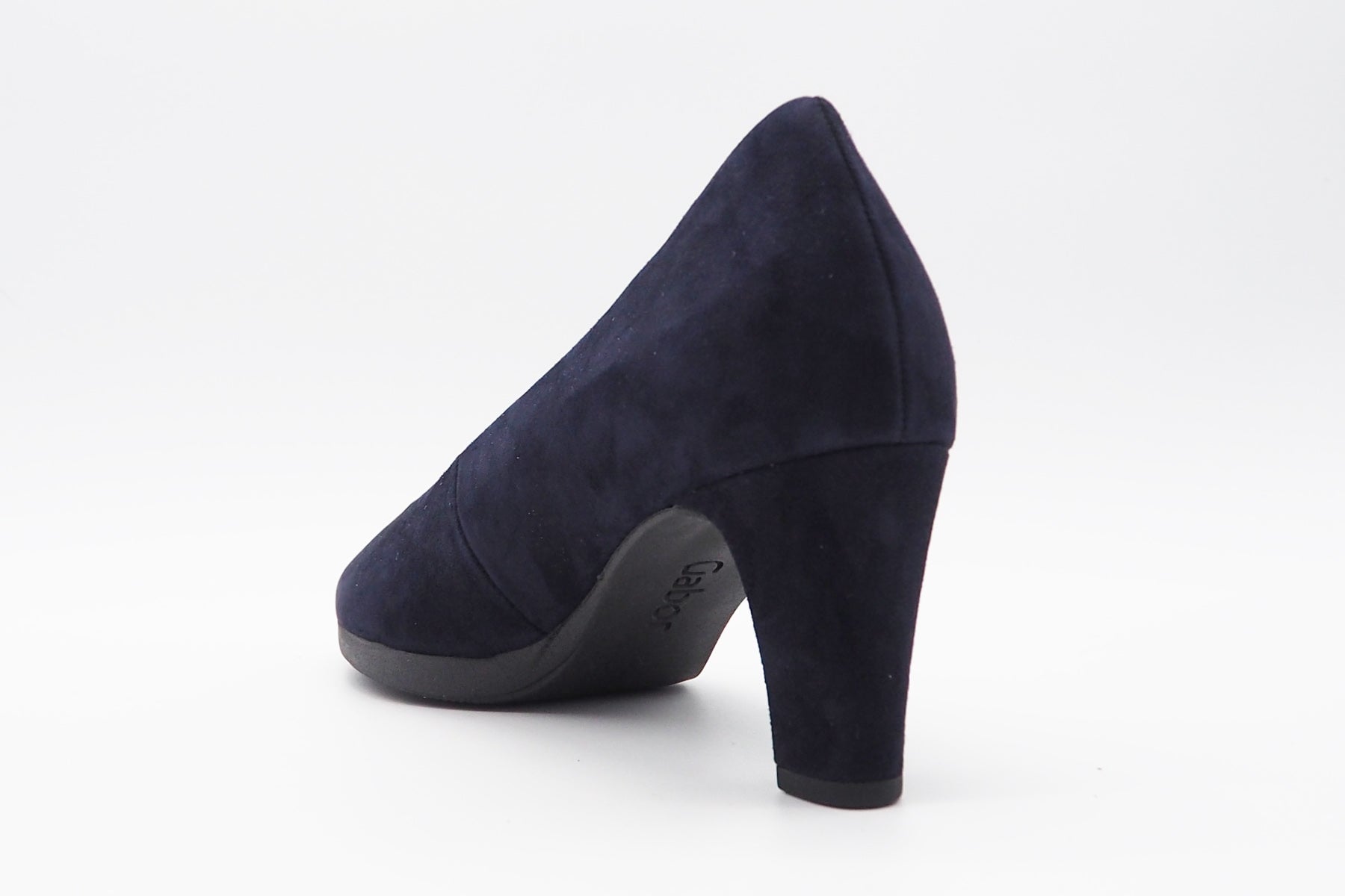 Damen Pumps aus feinem Veloursleder in Mitternachtsblau - Absatz 6,5cm Damen Pumps & Slings Gabor 