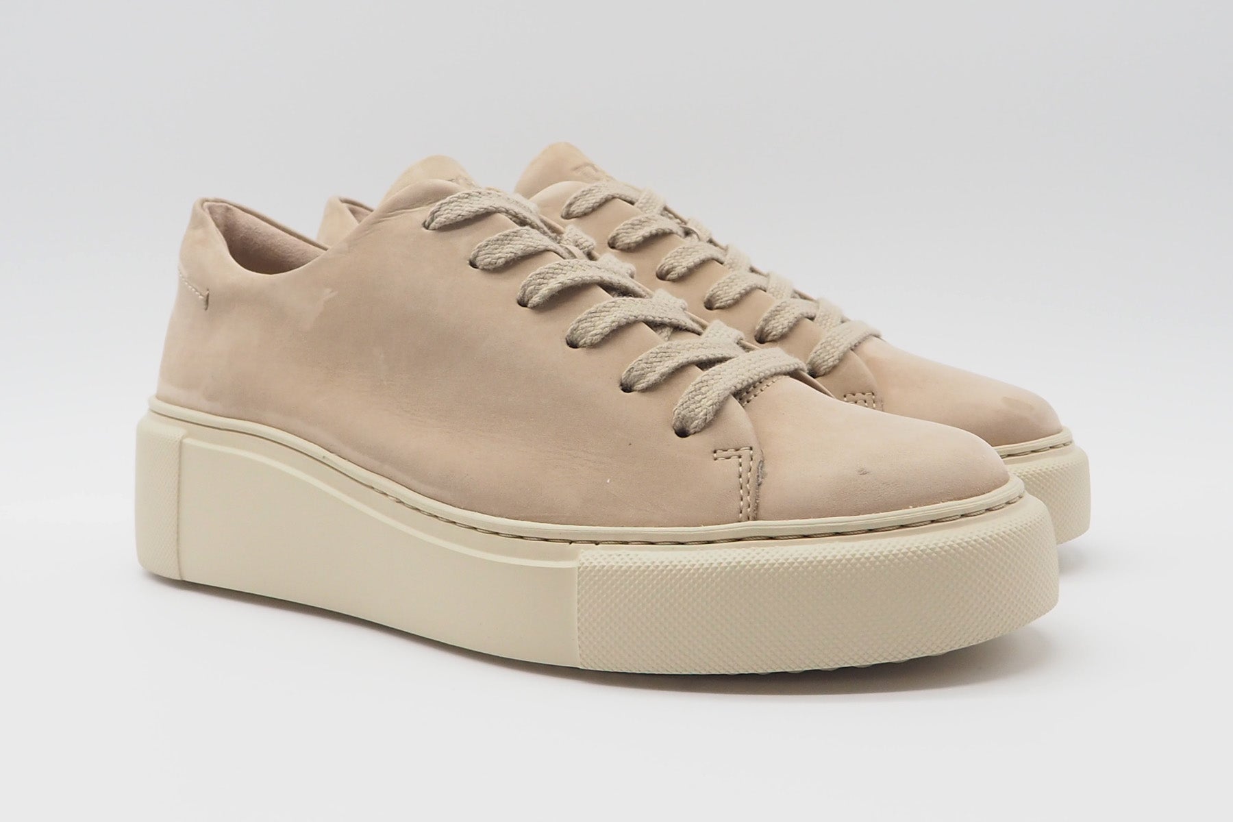 Sneaker Beige Paul Green Ledersneaker Super Soft Paul Green Leder