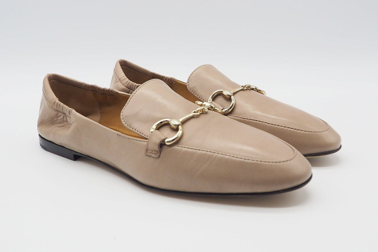 Luxus Loafers Damen Leder Bild