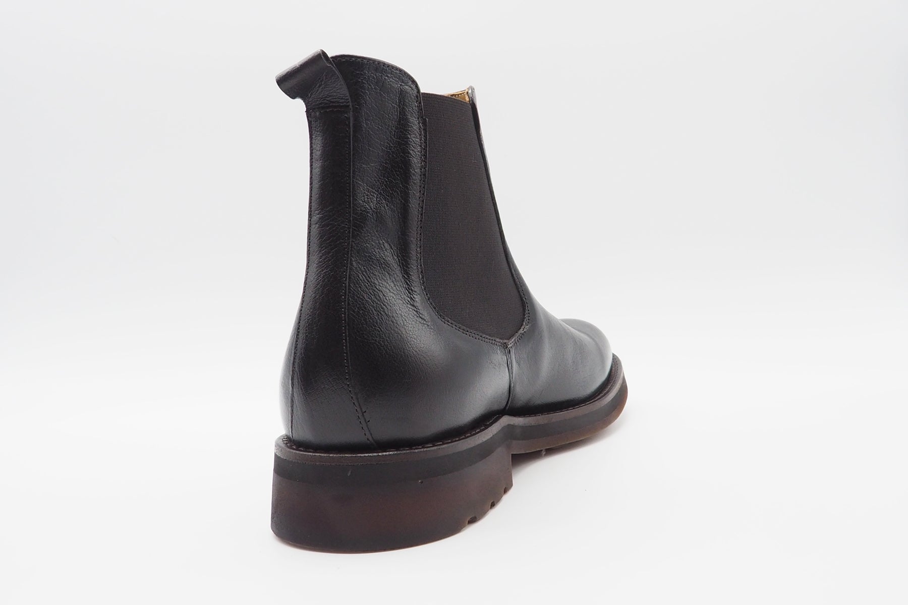 Herren Chelsea-Stiefeletten aus Glattleder in Braun Herren Stiefeletten Corvari 