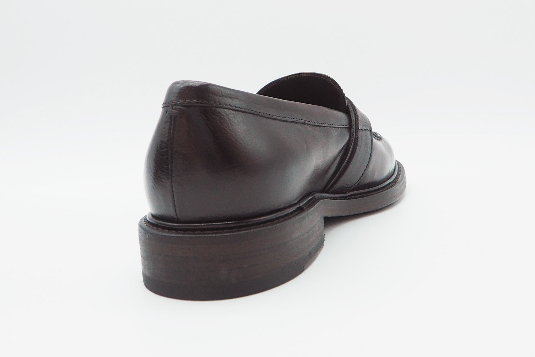 Herren Loafer aus Leder in Dunkelbraun Herren Loafers & Slippers Pantanetti