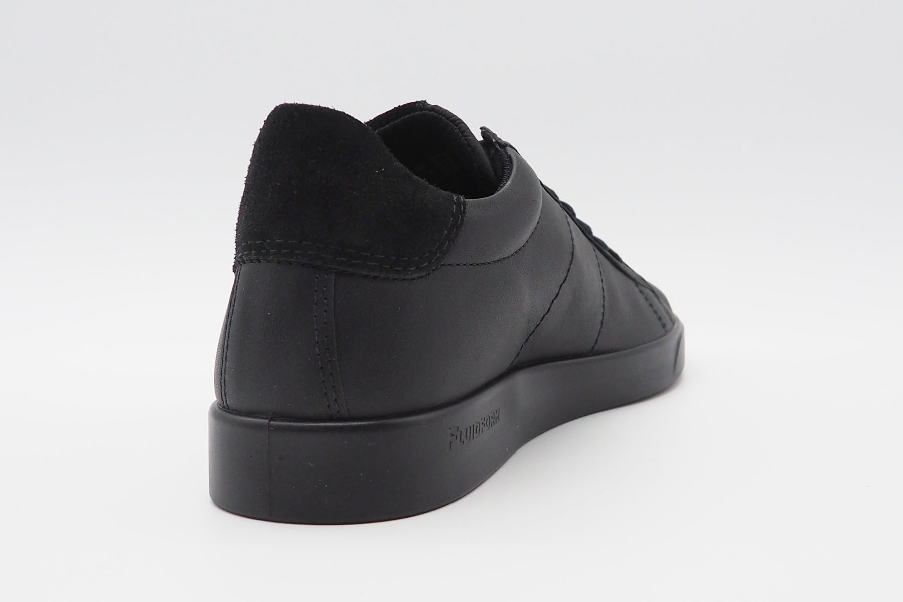 Herren Sneaker aus Glattleder in Schwarz Herren Sneaker Ecco