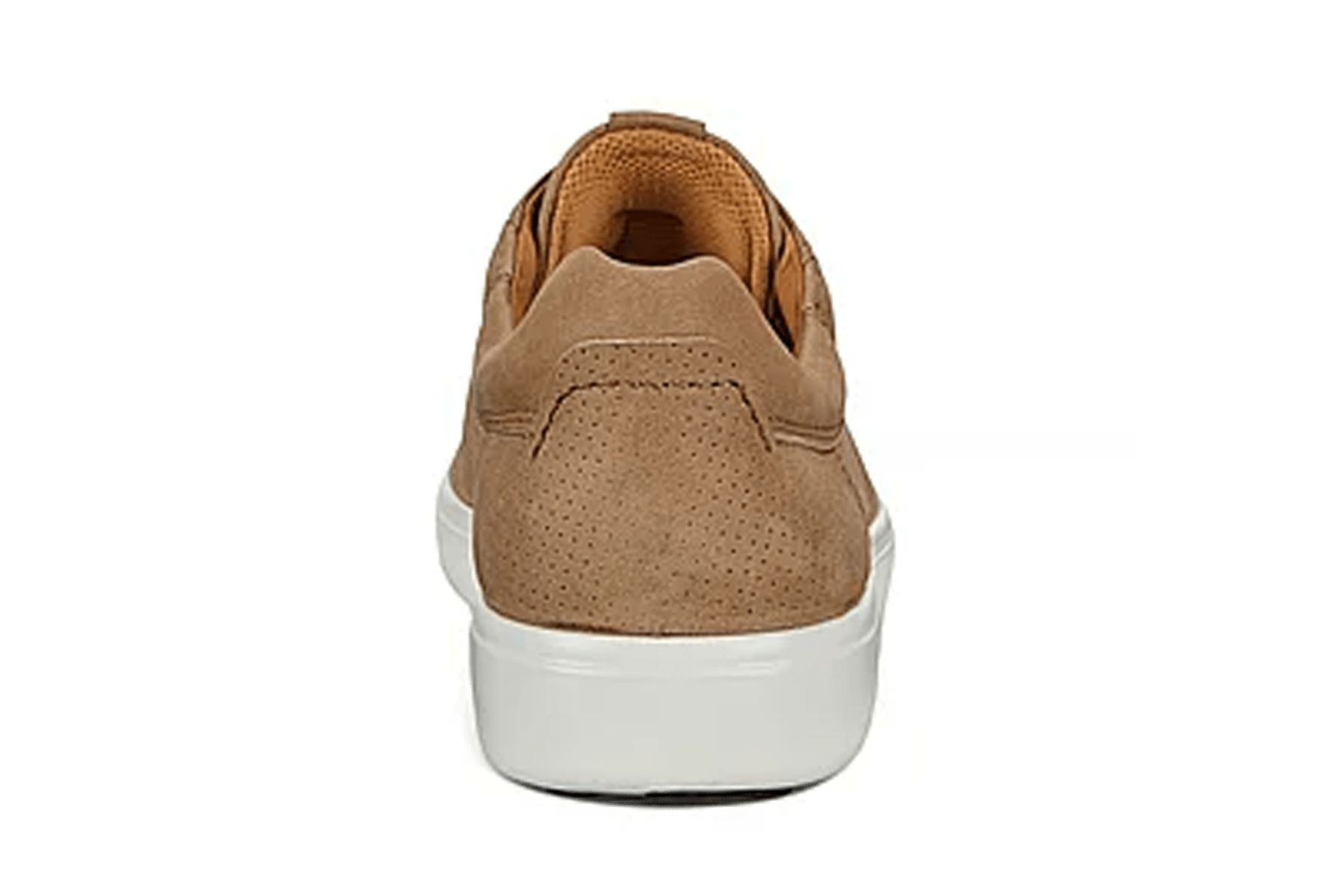 Herren Sneaker aus mikroperforierten Nubukleder in Camel - Soft 7 M Herren Sneaker Ecco 