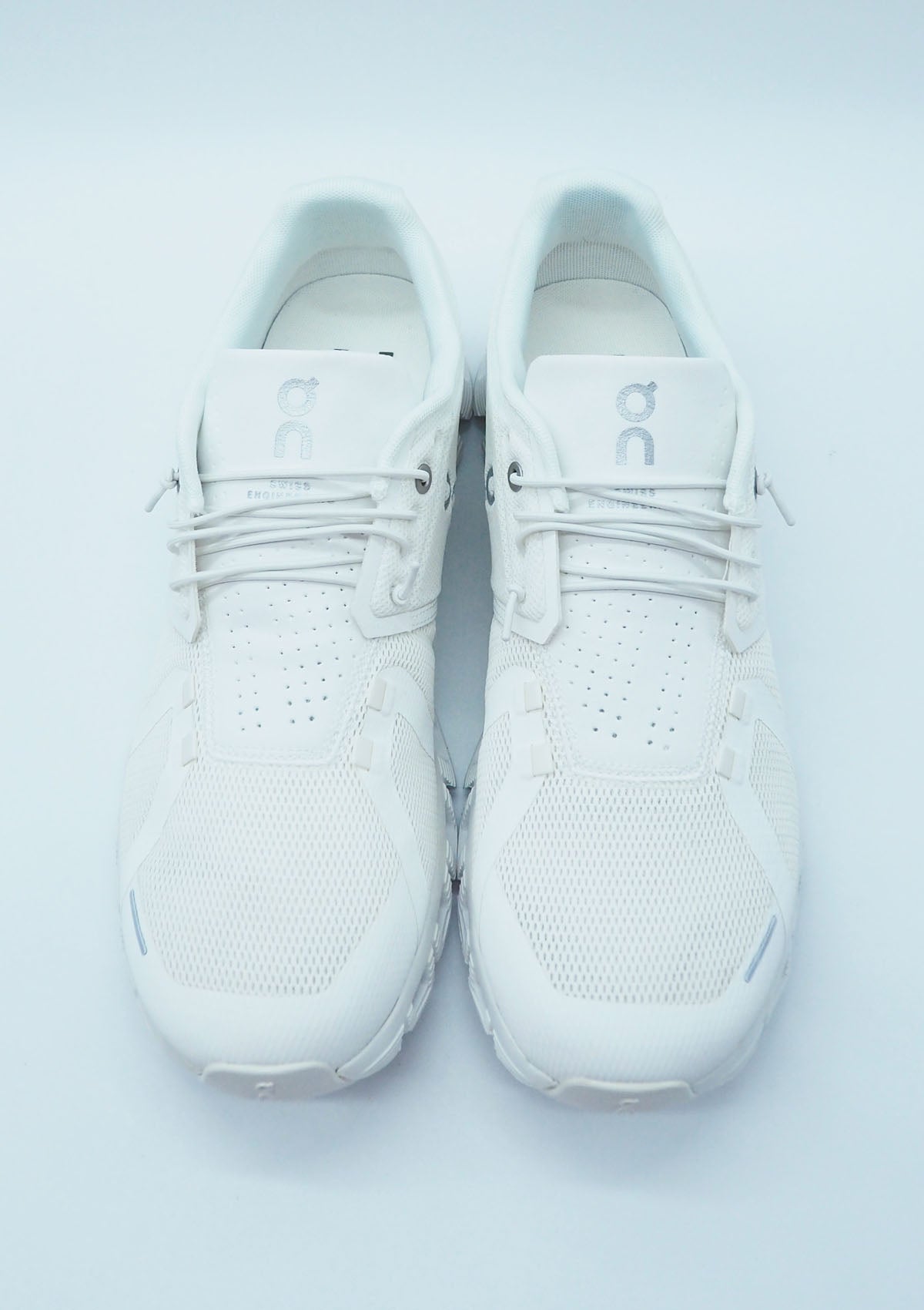 Herren Sneaker "Cloud 5" aus Mesh in All White Herren Sneaker On 