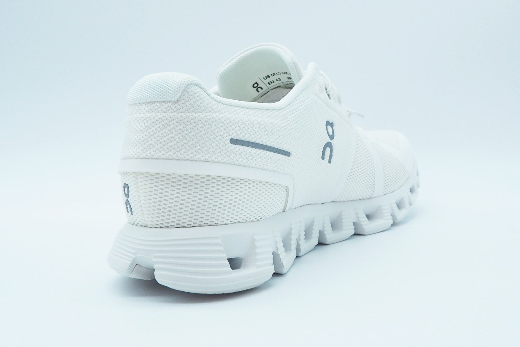 Herren Sneaker "Cloud 5" aus Mesh in All White Herren Sneaker On 